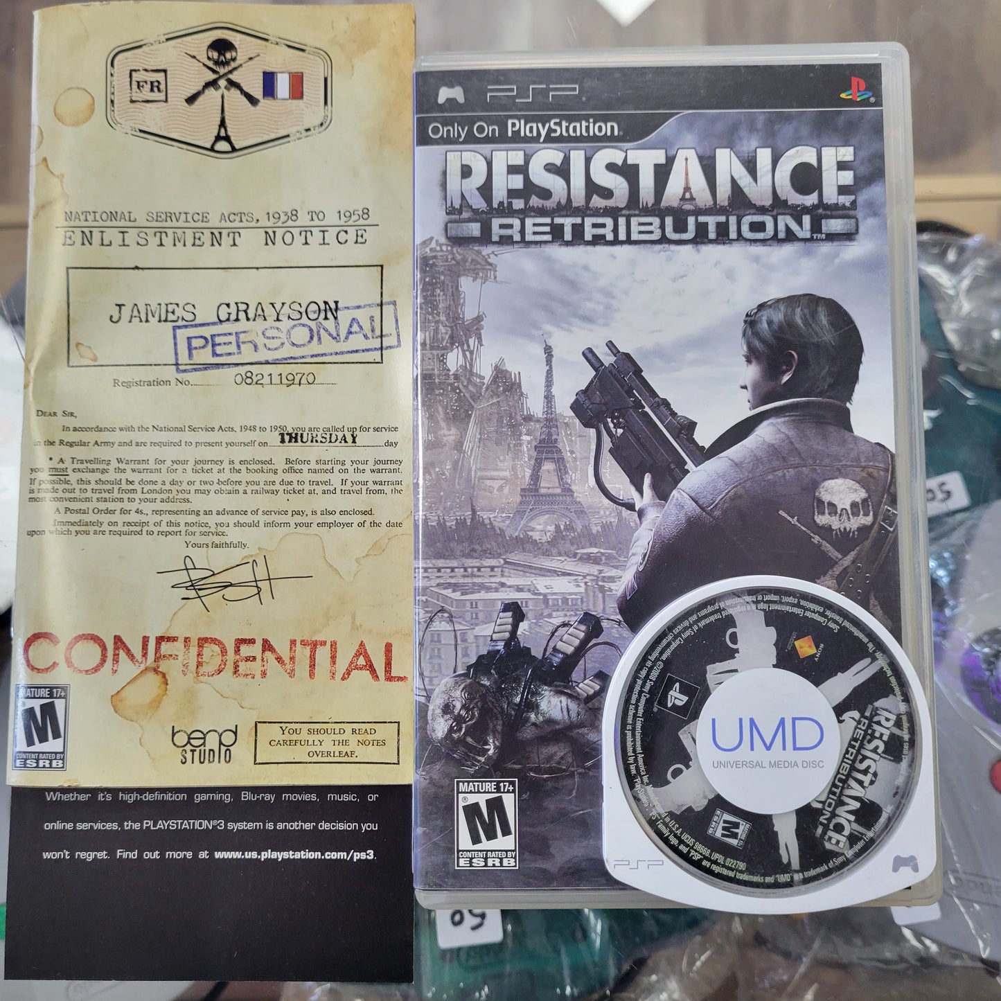 Resistance Retribution PSP