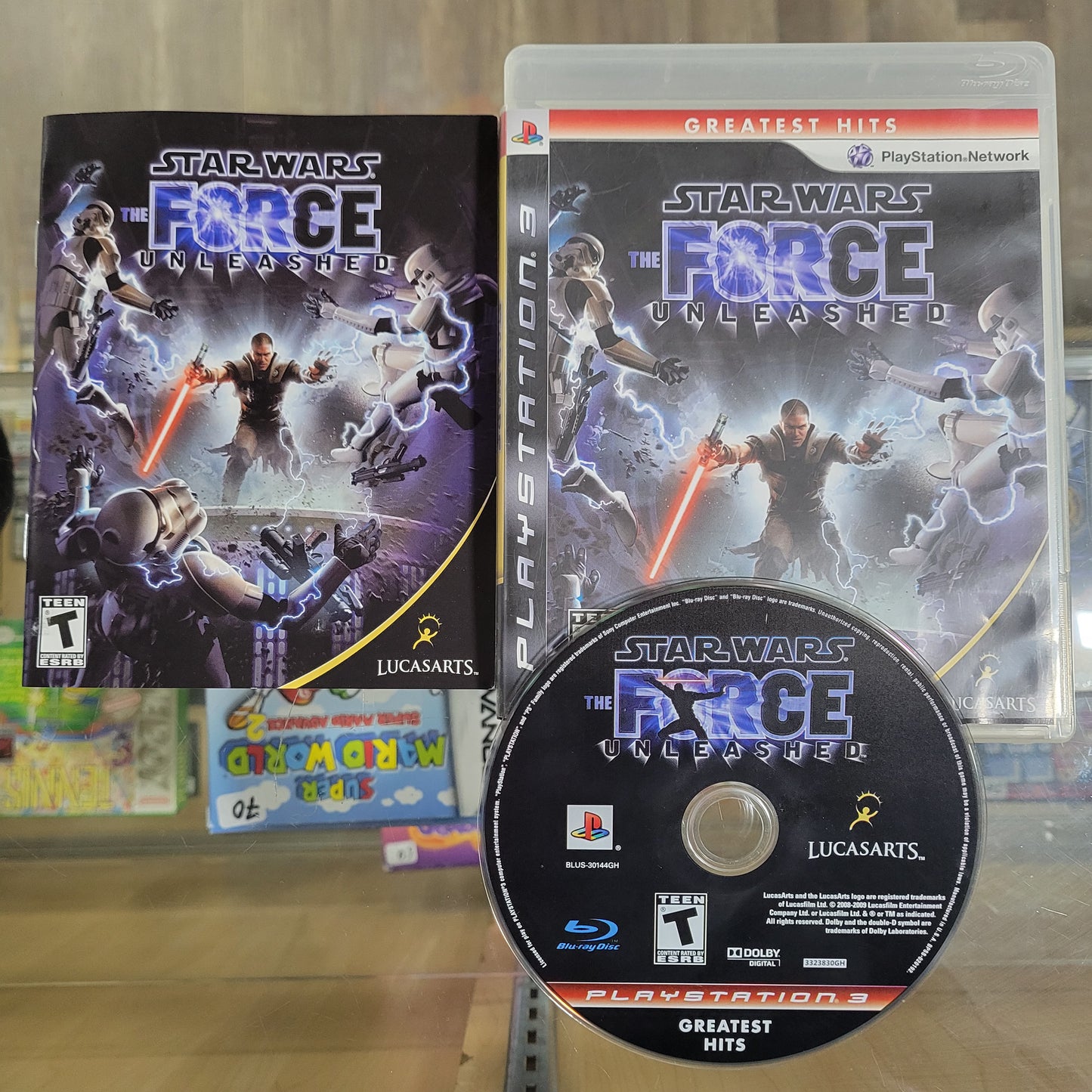 Star Wars The Force Unleashed Playstation 3 Greatest Hits