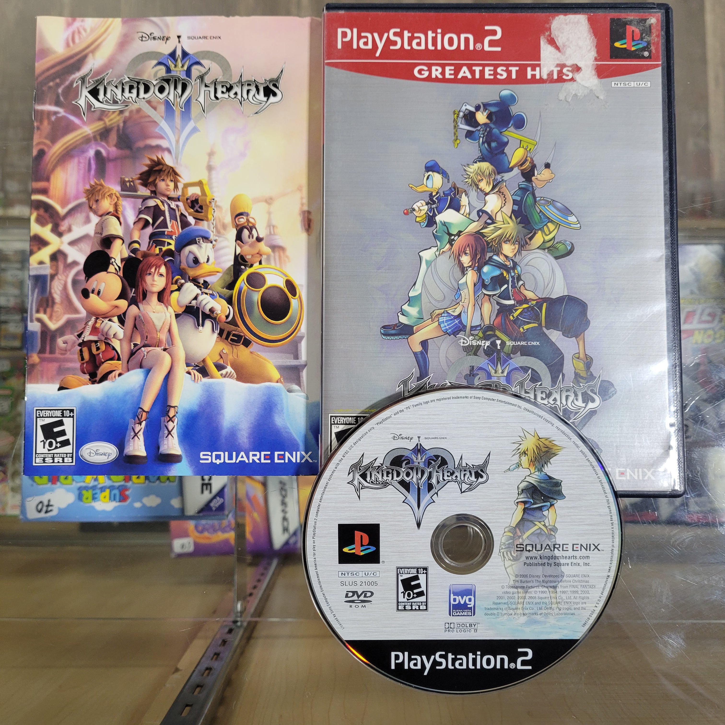 Jeu Kingdom Hearts 2 Pour PS2 (PlayStation 2) - Version UK Neuve Sous Blister