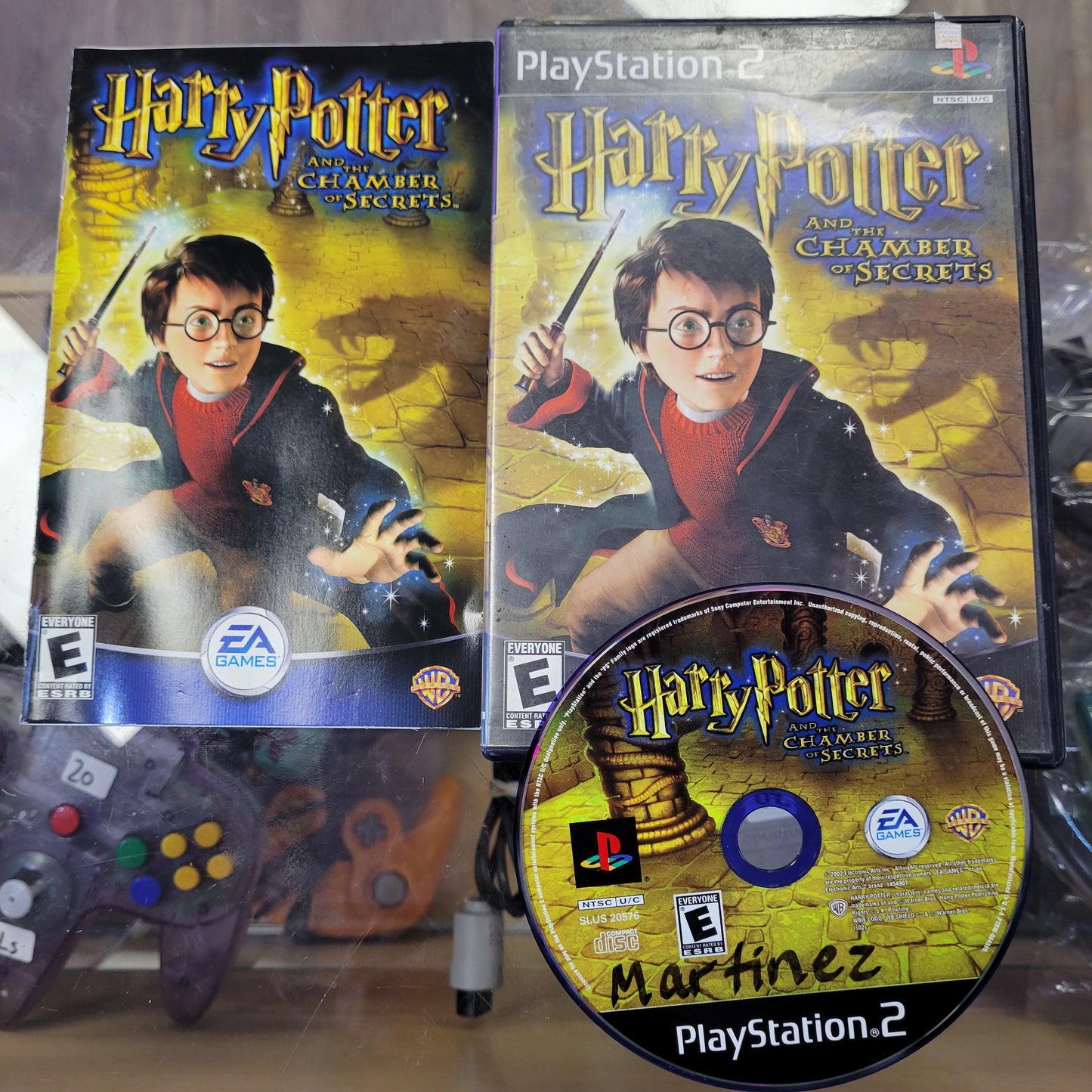Harry Potter And The Chamber Of Secrets Playstation 2