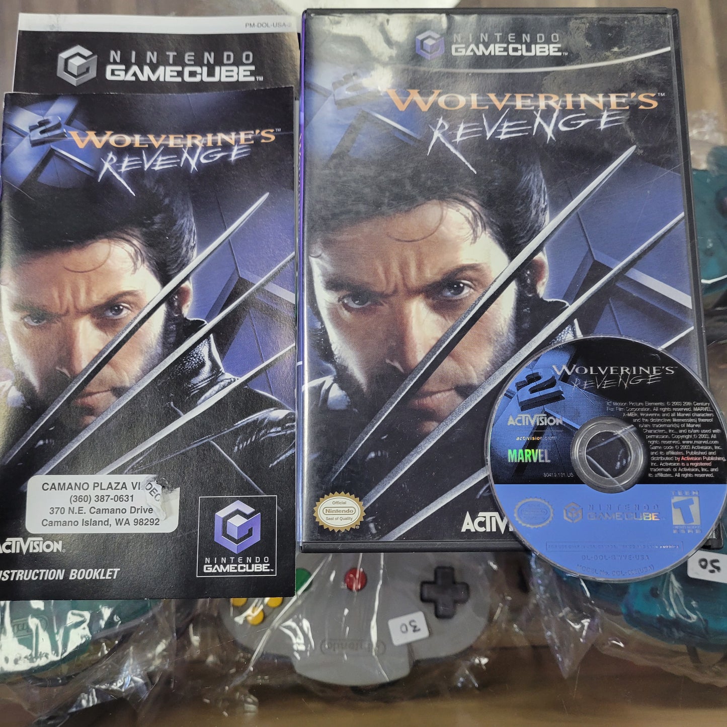 Wolverines Revenge Gamecube