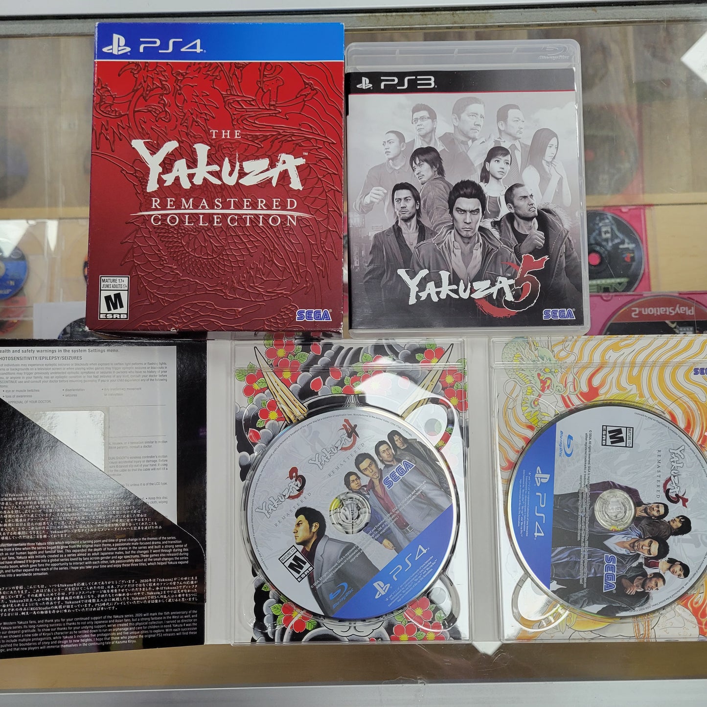 The Yakuza Remastered Collection Playstation 4