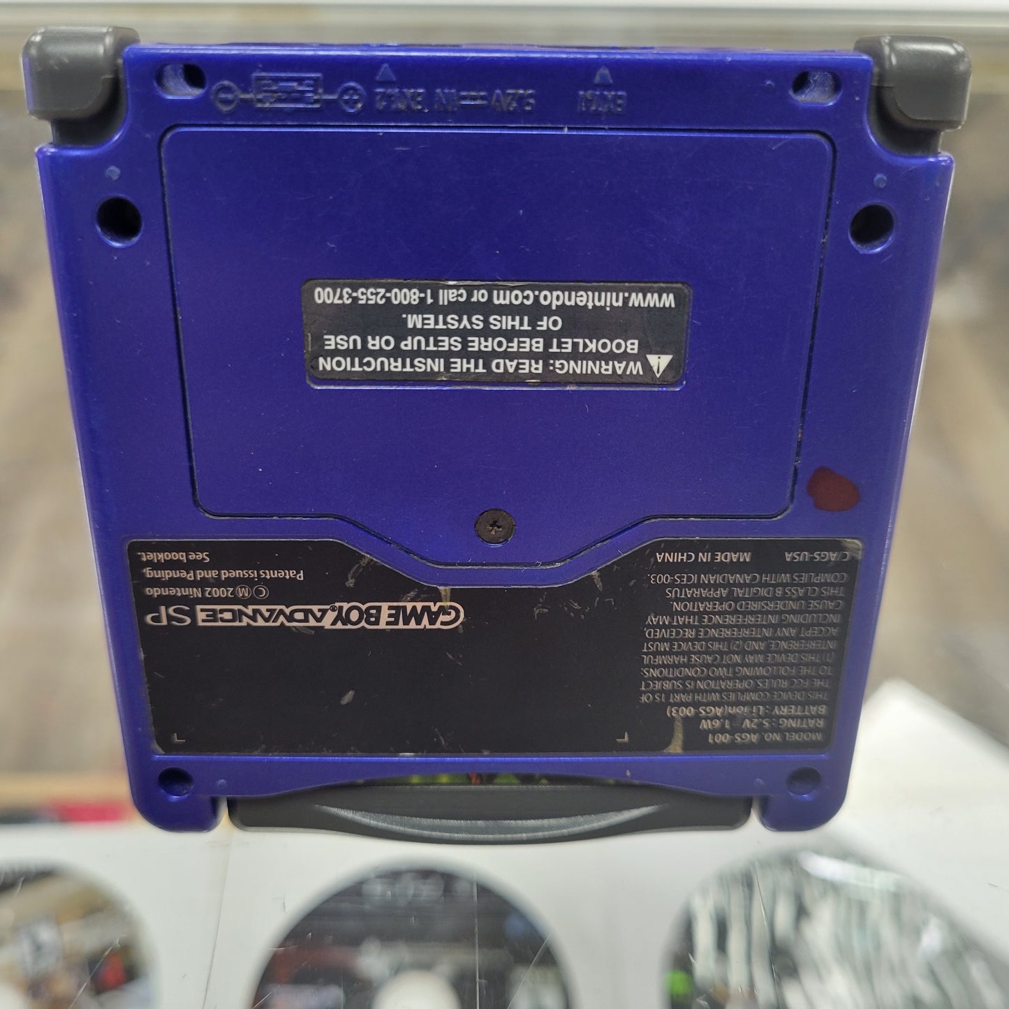 Nintendo Gameboy Advance SP Blue
