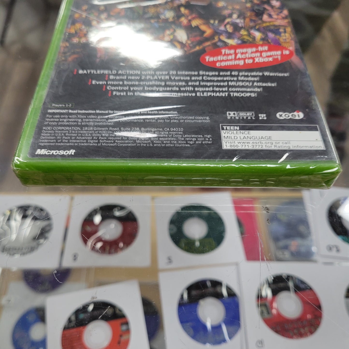 Dynasty Warriors 3 Sealed New