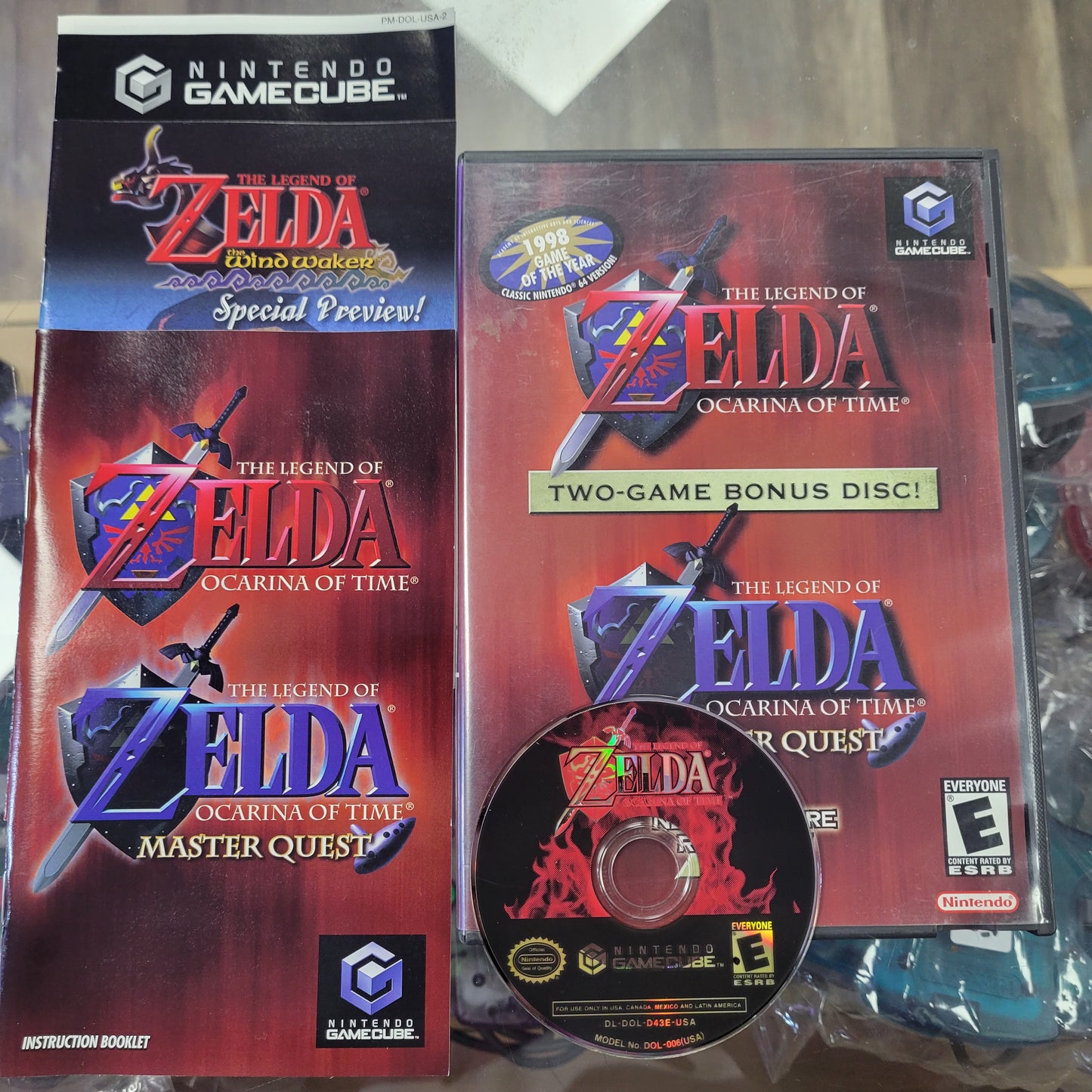 The Legend Of Zelda Ocarina Of Time Bonus Master Quest Gamecube
