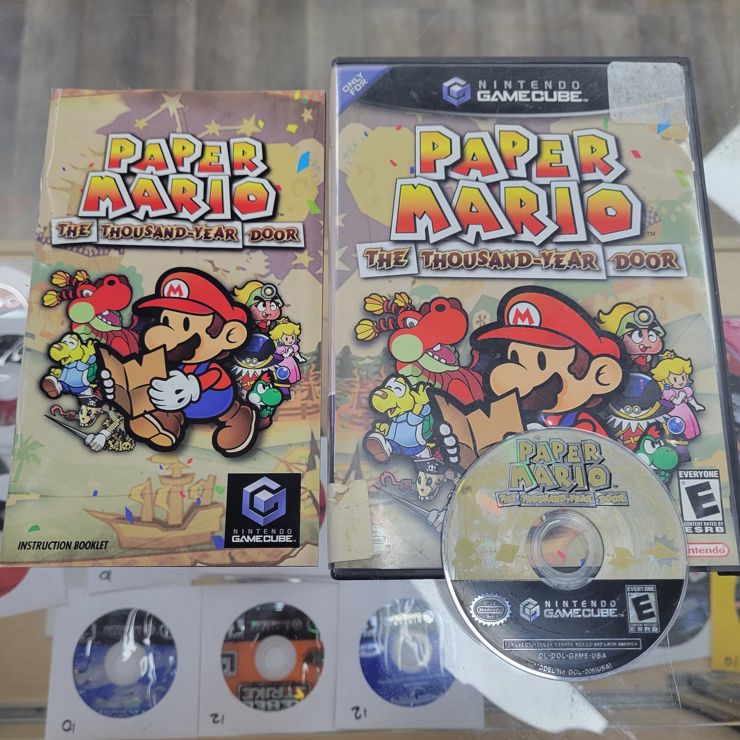 Paper Mario The Thousand Year Door Nintendo Gamecube