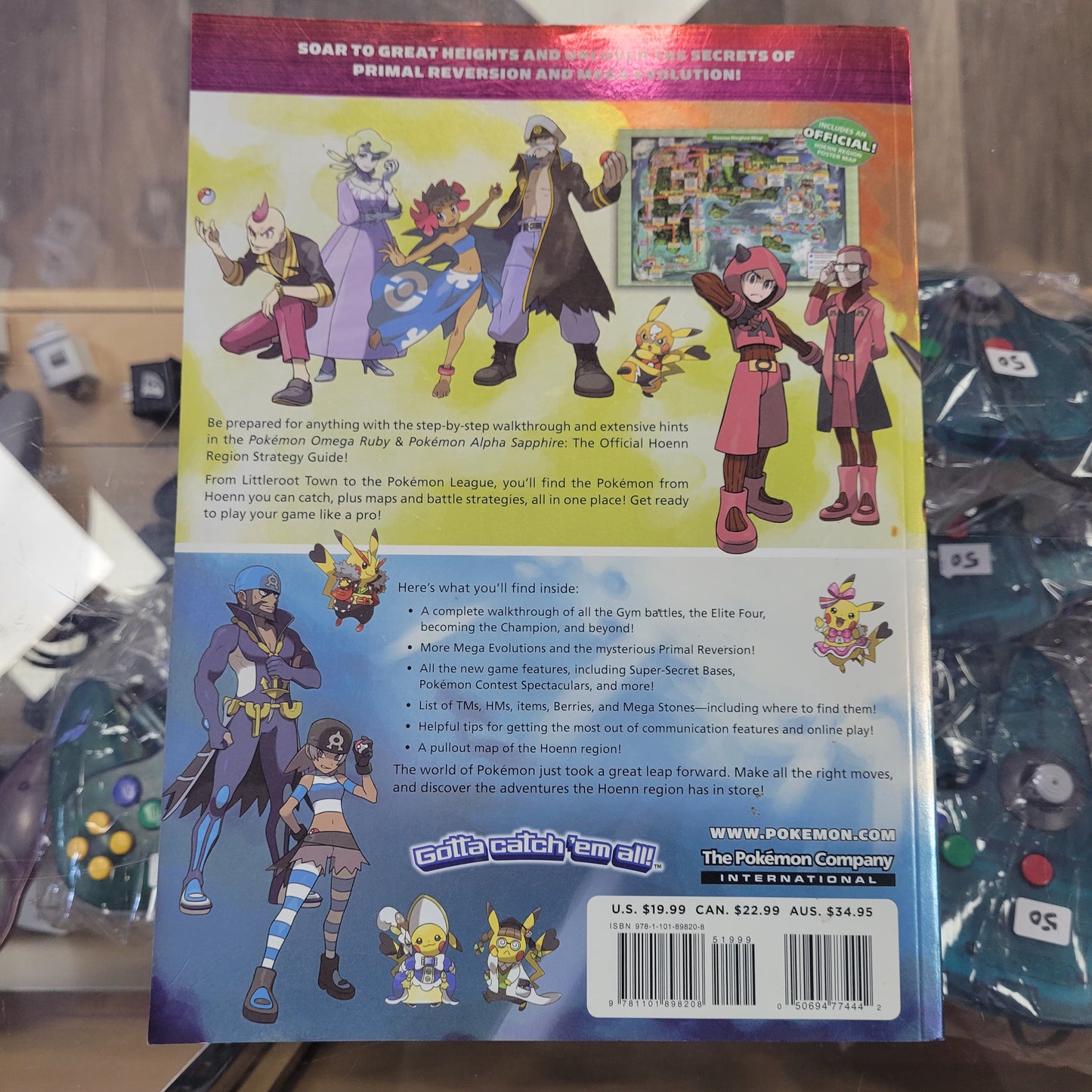 Pokémon Omega Ruby Alpha Sapphire Hoenn Strategy Guide Book