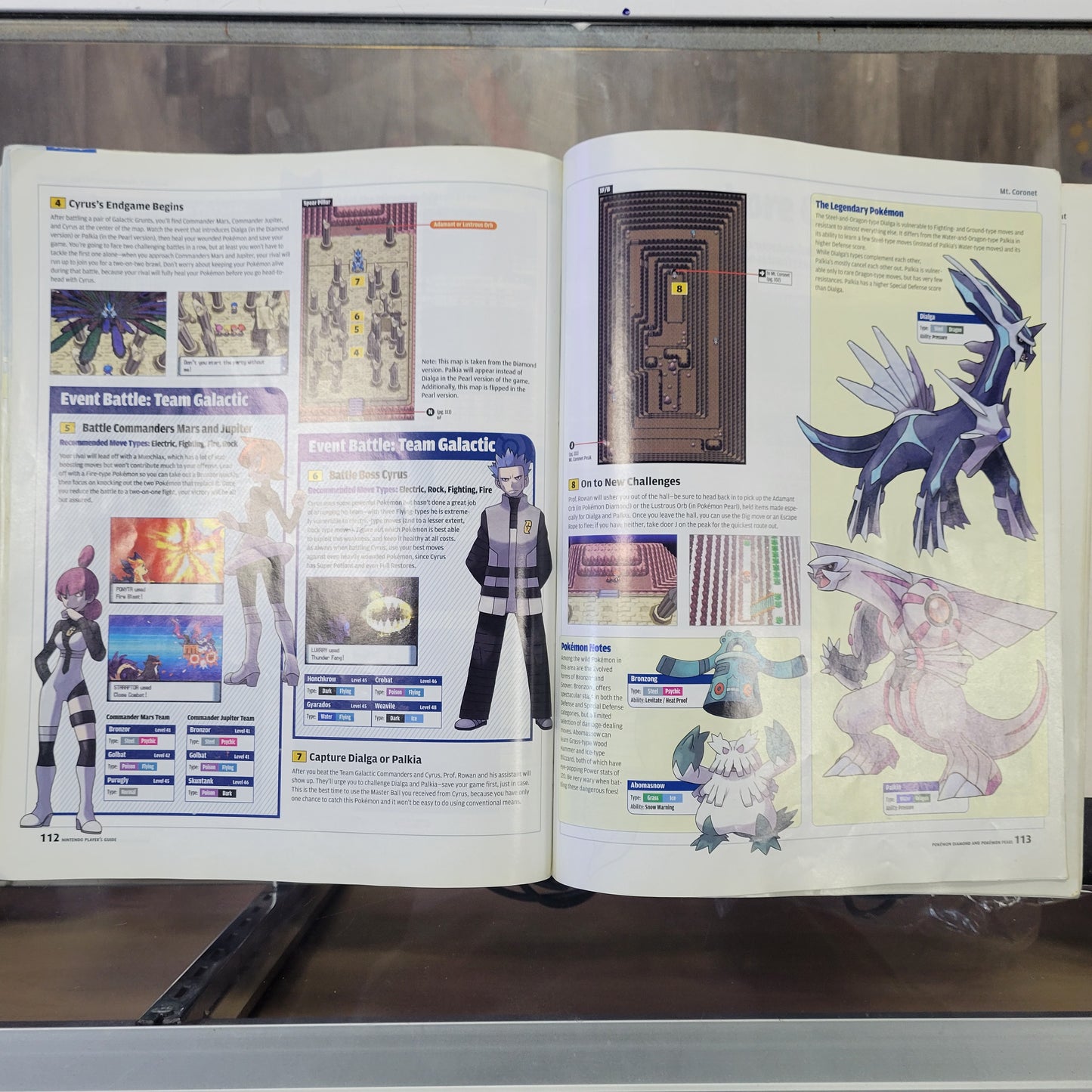 Pokemon Diamond and Pearl Nintendo Power Guide Book