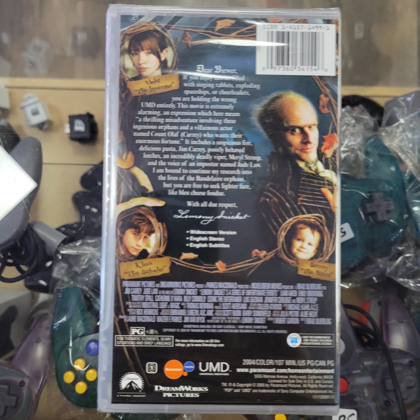 A Series Of Unfortunate Events PSP UMD New