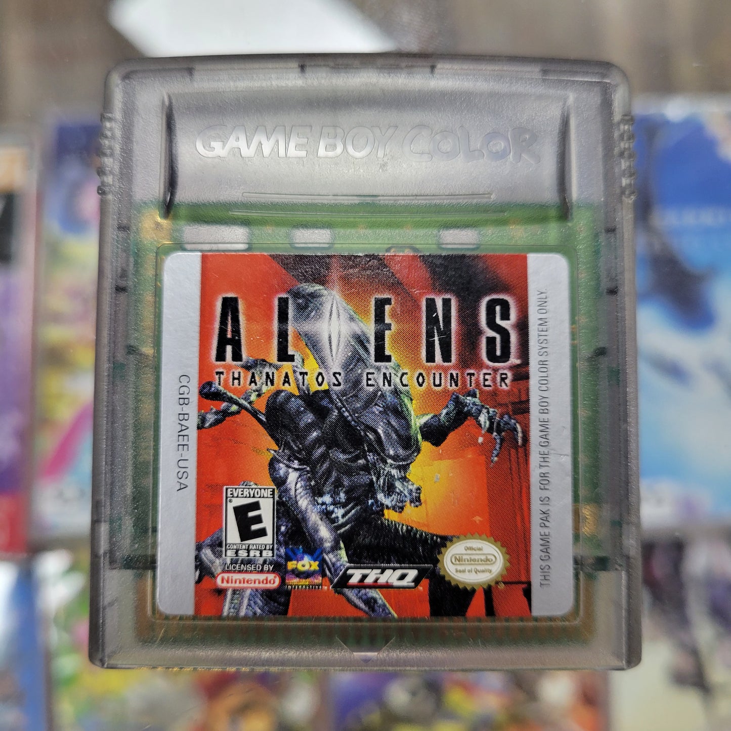 Aliens Thanatos Encounter Gameboy Color