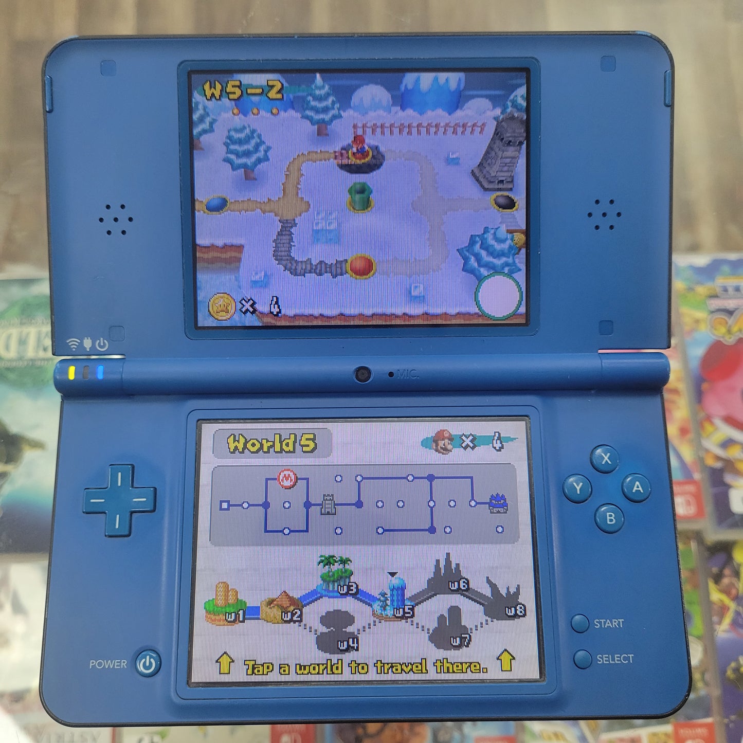 Blue Nintendo DSi XL JP
