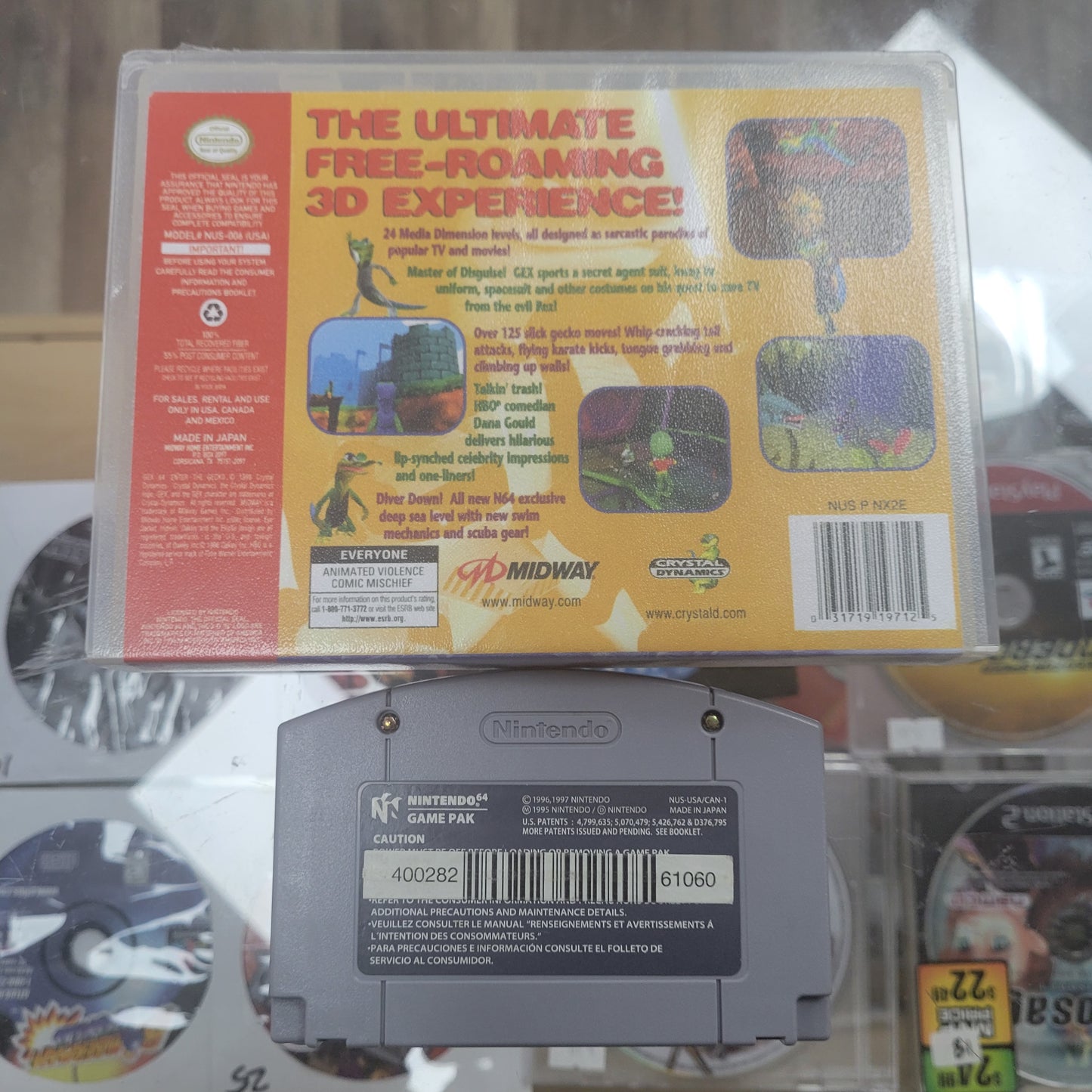 Gex Enter The Gecko Nintendo 64
