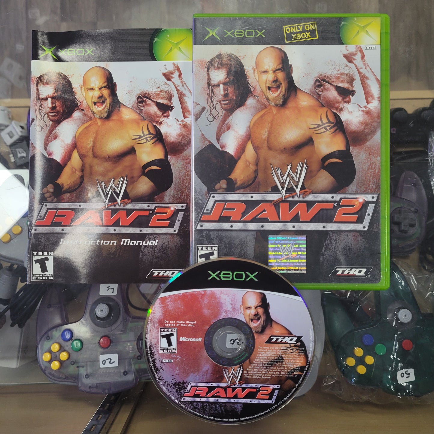 WWE Raw 2 Original Xbox