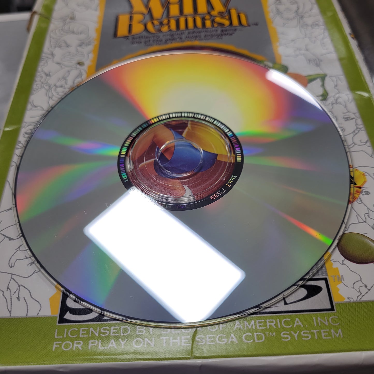 The Adventures of Willy Beamish Sega CD