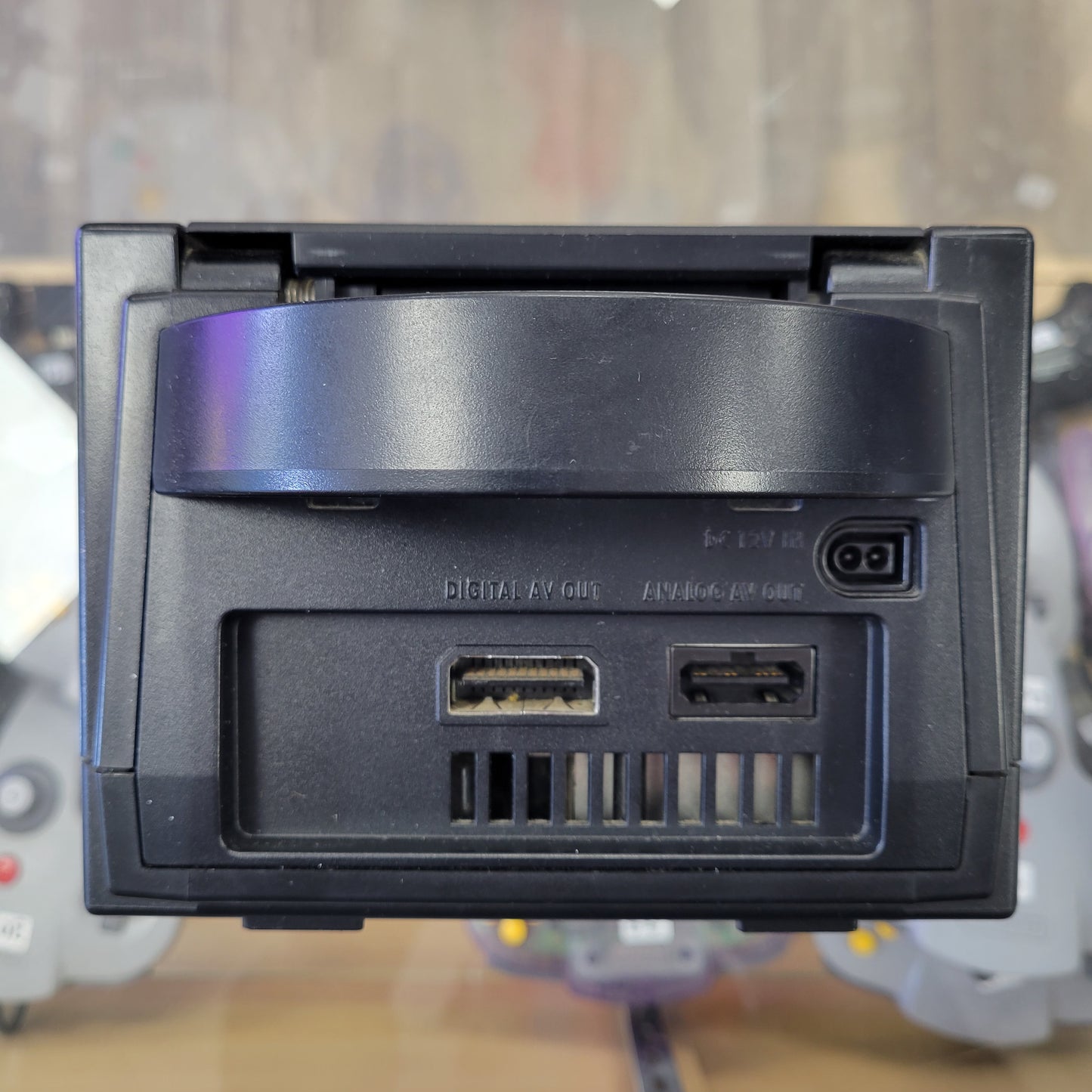 Black Nintendo Gamecube System CIB with all cords and a controller