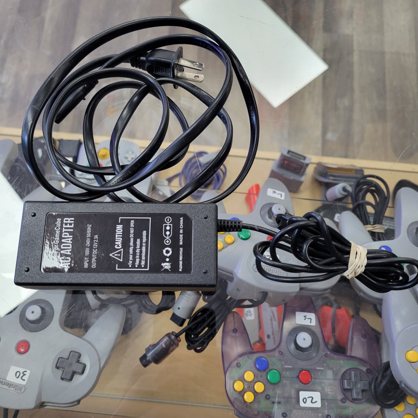 Black Nintendo Gamecube System CIB with all cords and a controller