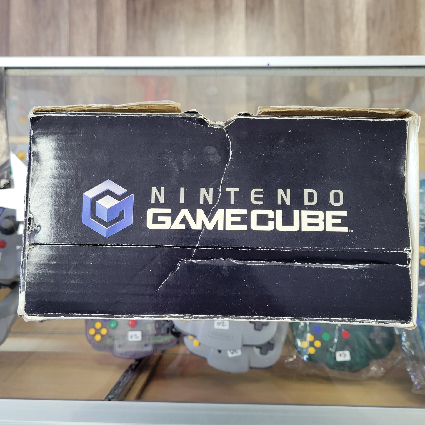 Black Nintendo Gamecube System CIB with all cords and a controller