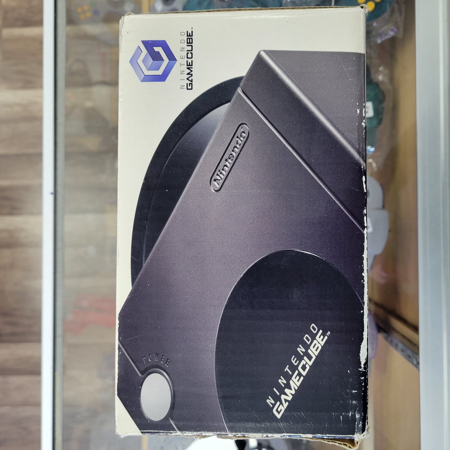 Black Nintendo Gamecube System CIB with all cords and a controller