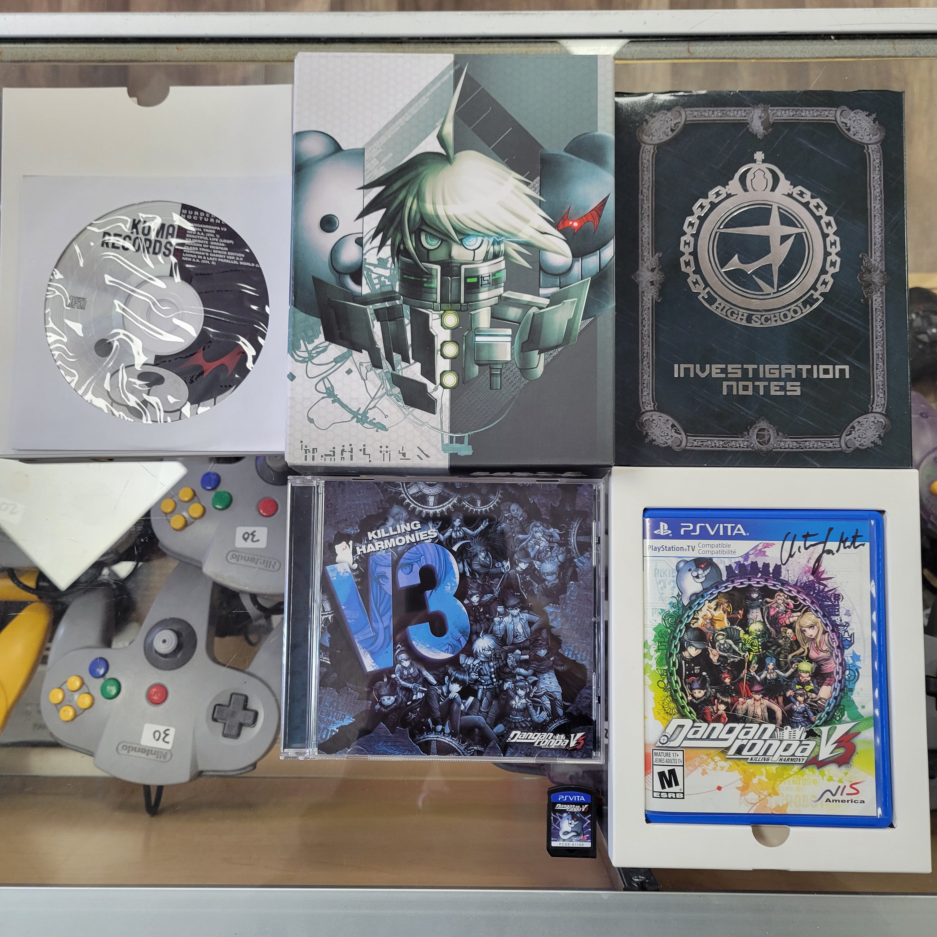 Danganronpa V3 Killing Harmony Limited Edition CIB PS Vita buttondelight