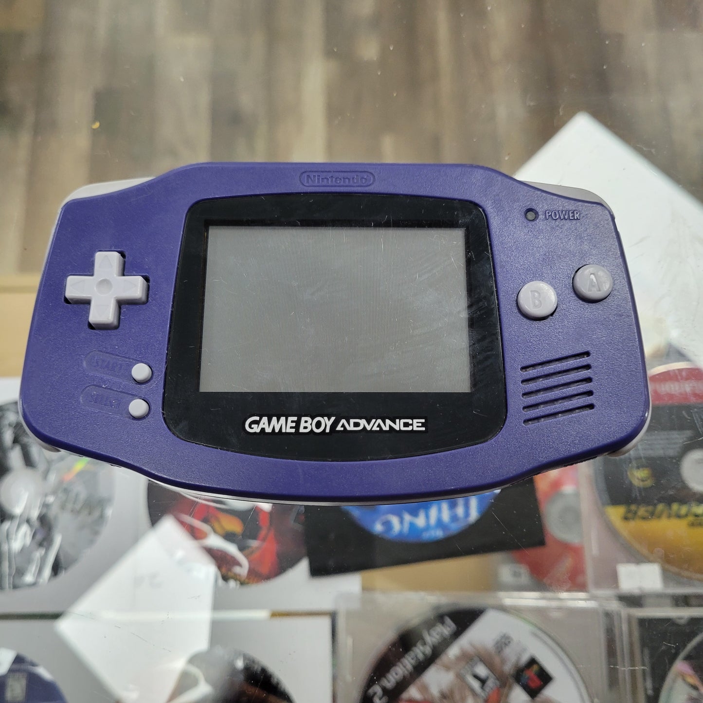 Purple Indigo Gameboy Advance System