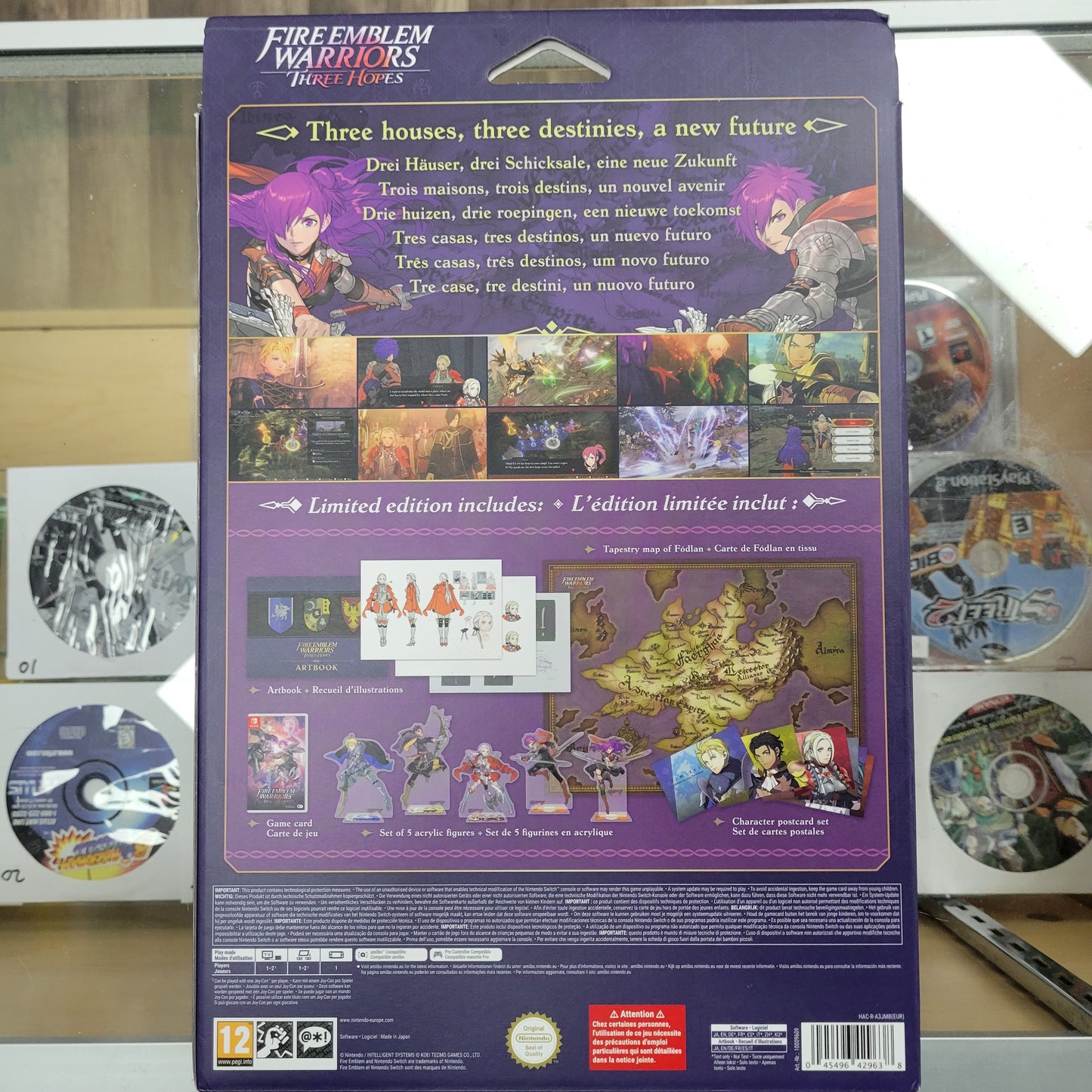 New Fire Emblem Three Hopes Limited Edition PAL - Plays in English