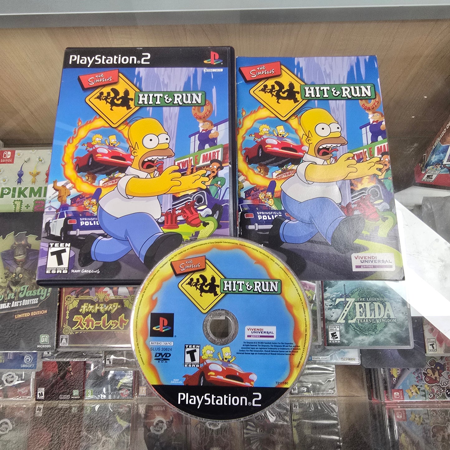 The Simpsons Hit and Run Playstation 2