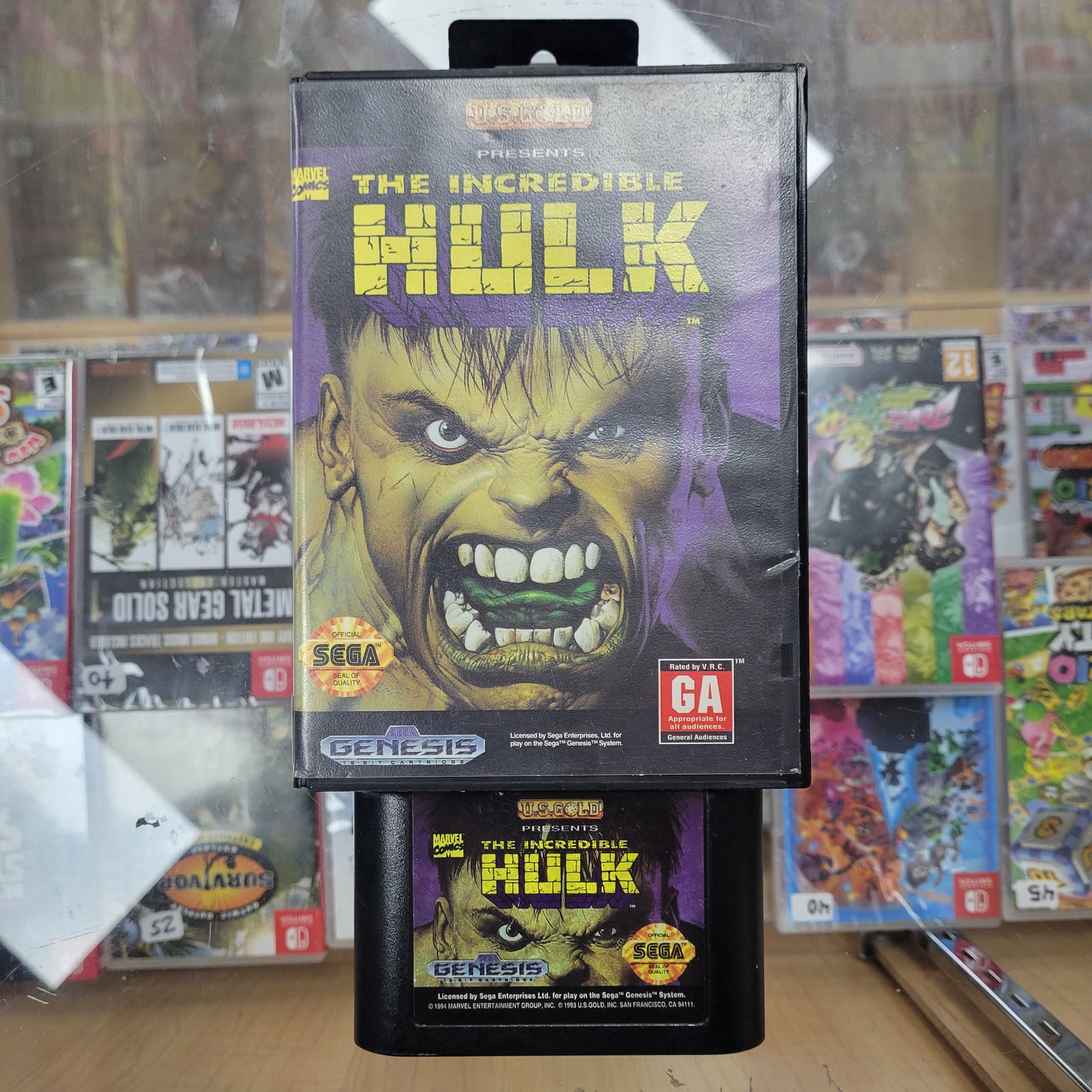 The Incredible Hulk Sega Genesis