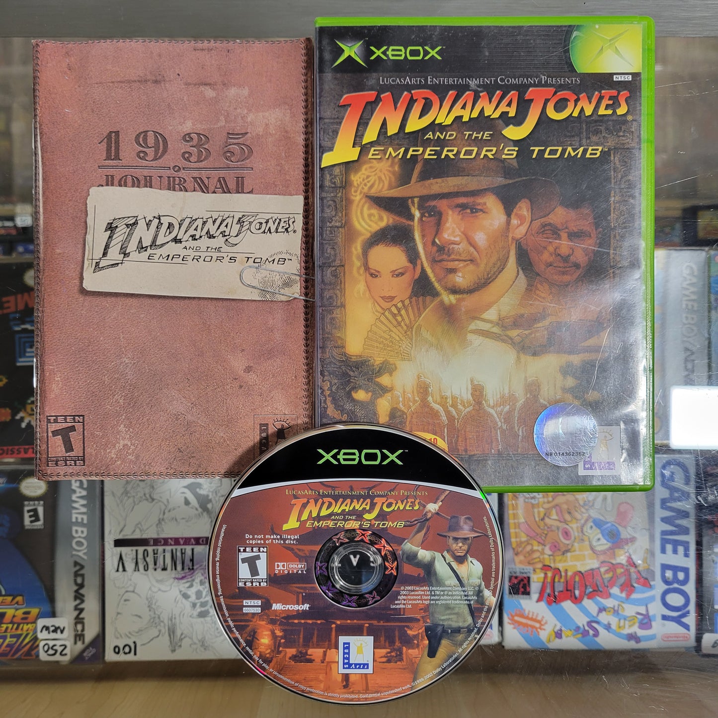 Indiana Jones And The Emporers Tomb Xbox