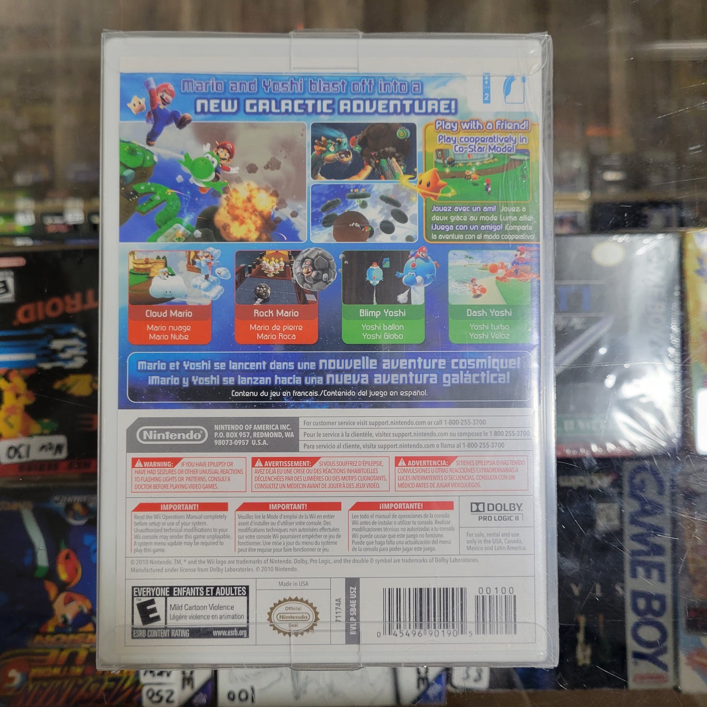 New Super Mario Galaxy 2 Nintendo Wii