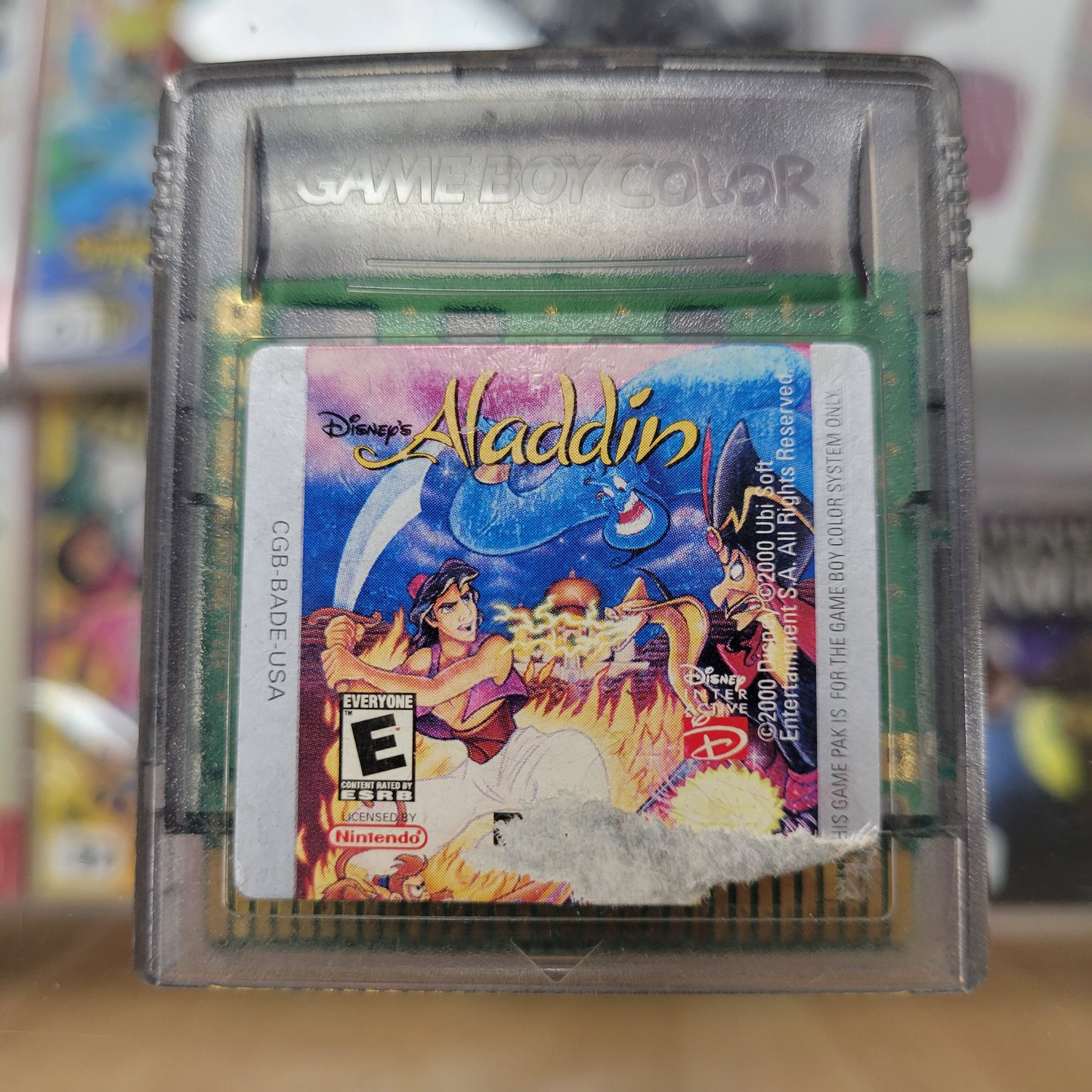 Disney's Aladdin Nintendo Gameboy Color