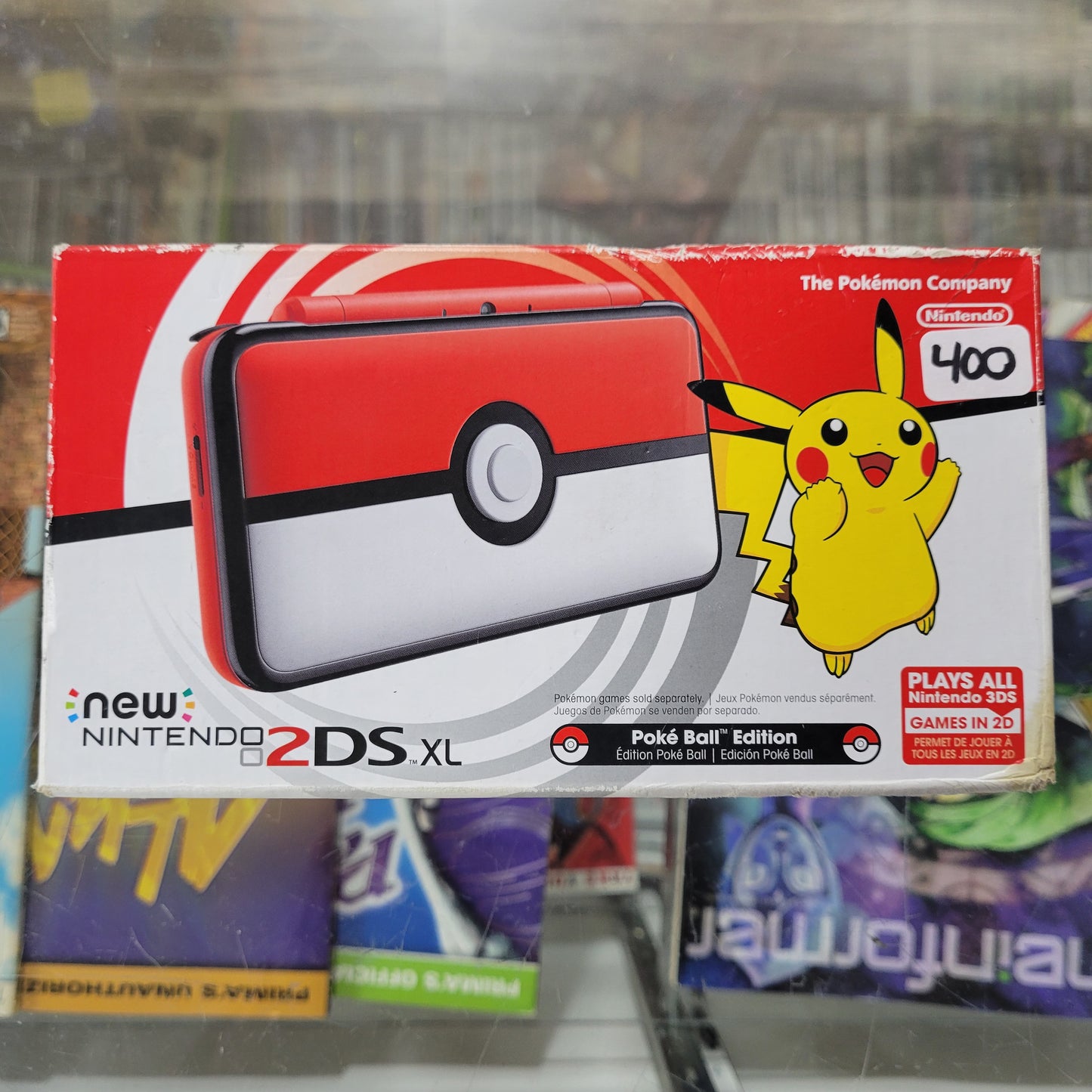 New Nintendo 2DS XL Pokeball Edition