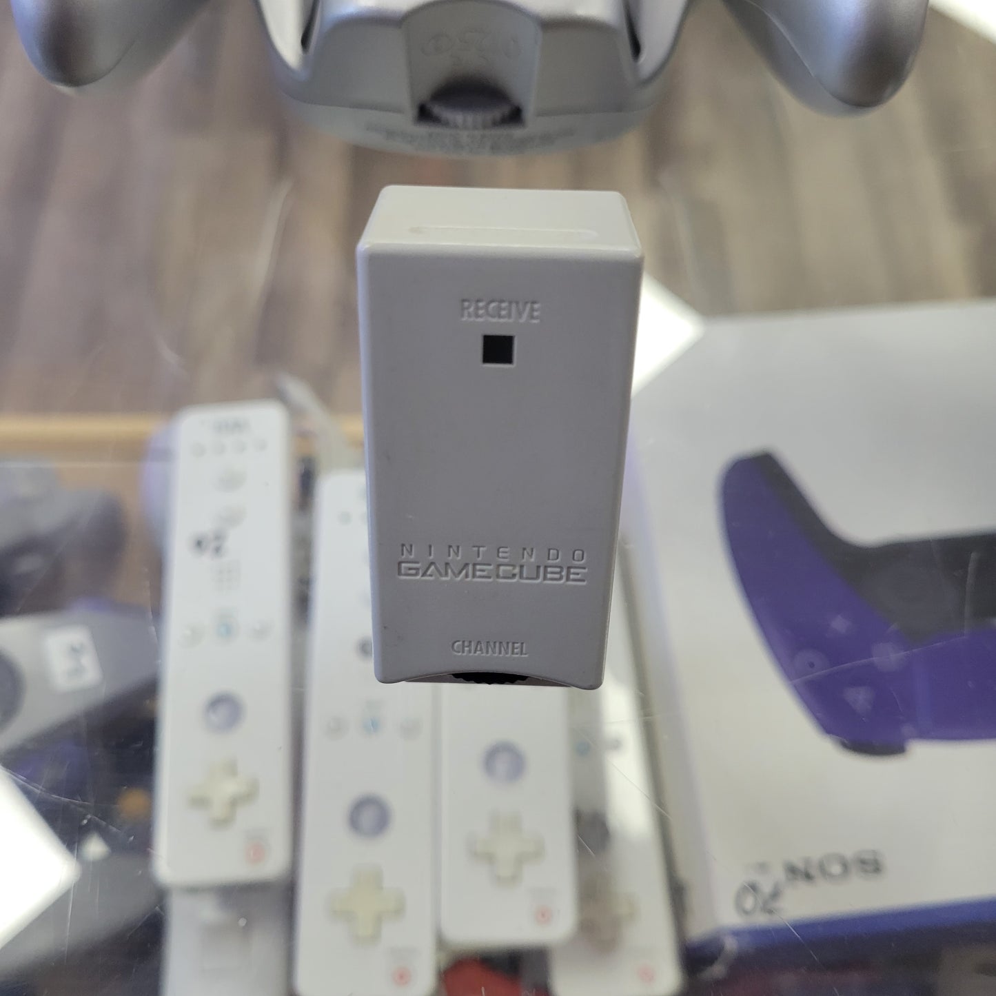 Platinum Nintendo Gamecube Wavebird Controller