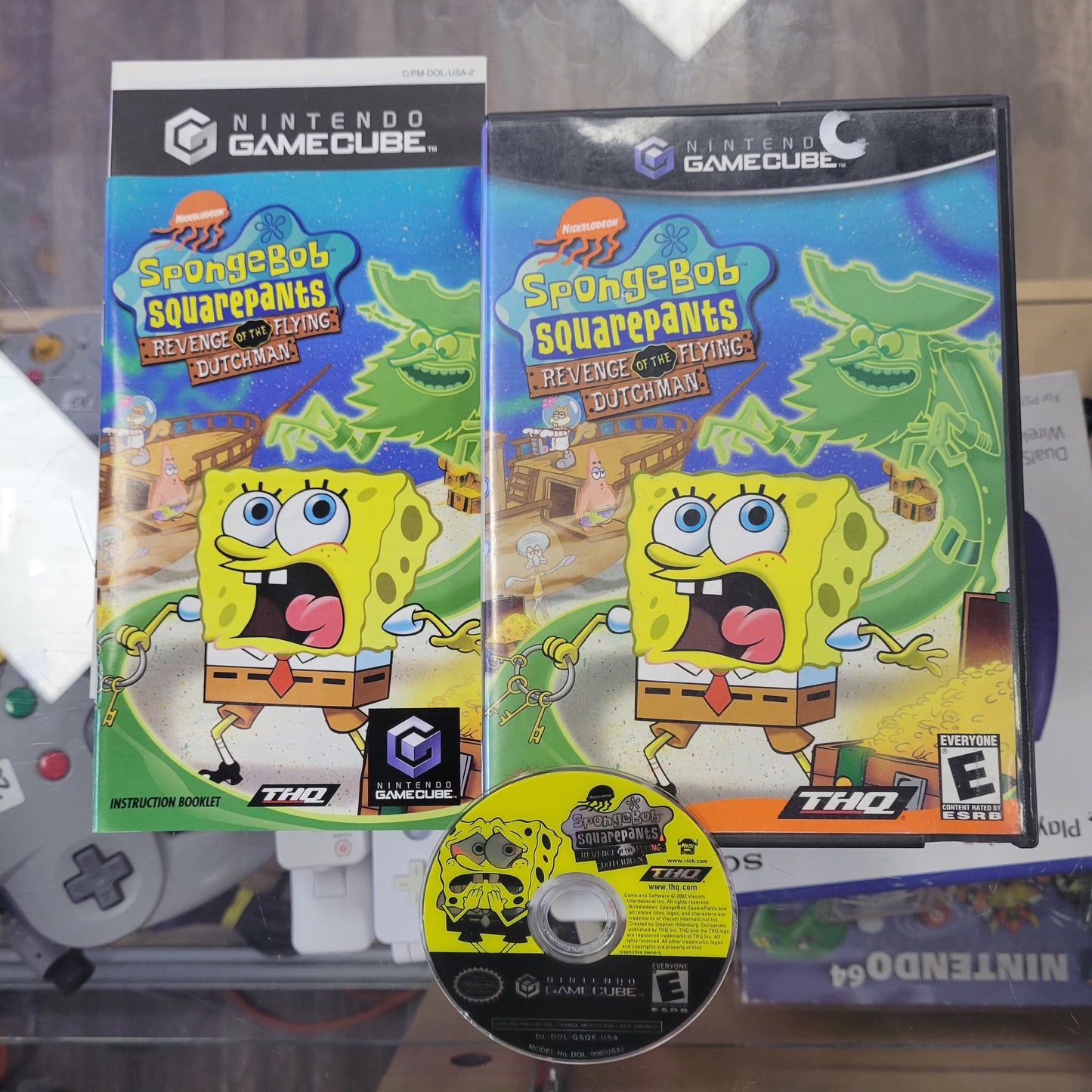 Spongebob Squarepants Revenge of the Flying Dutchman Nintendo Gamecube