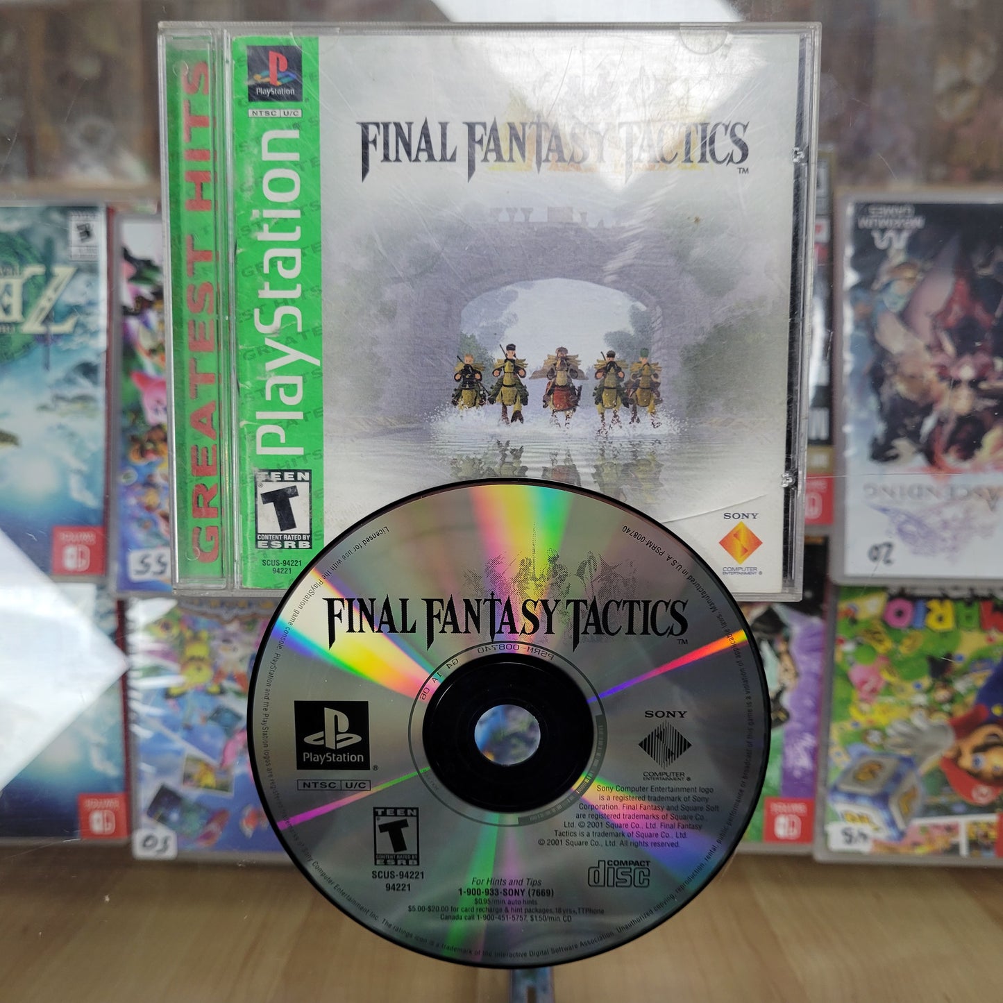 Final Fantasy Tactics Playstation 1 Greatest Hits