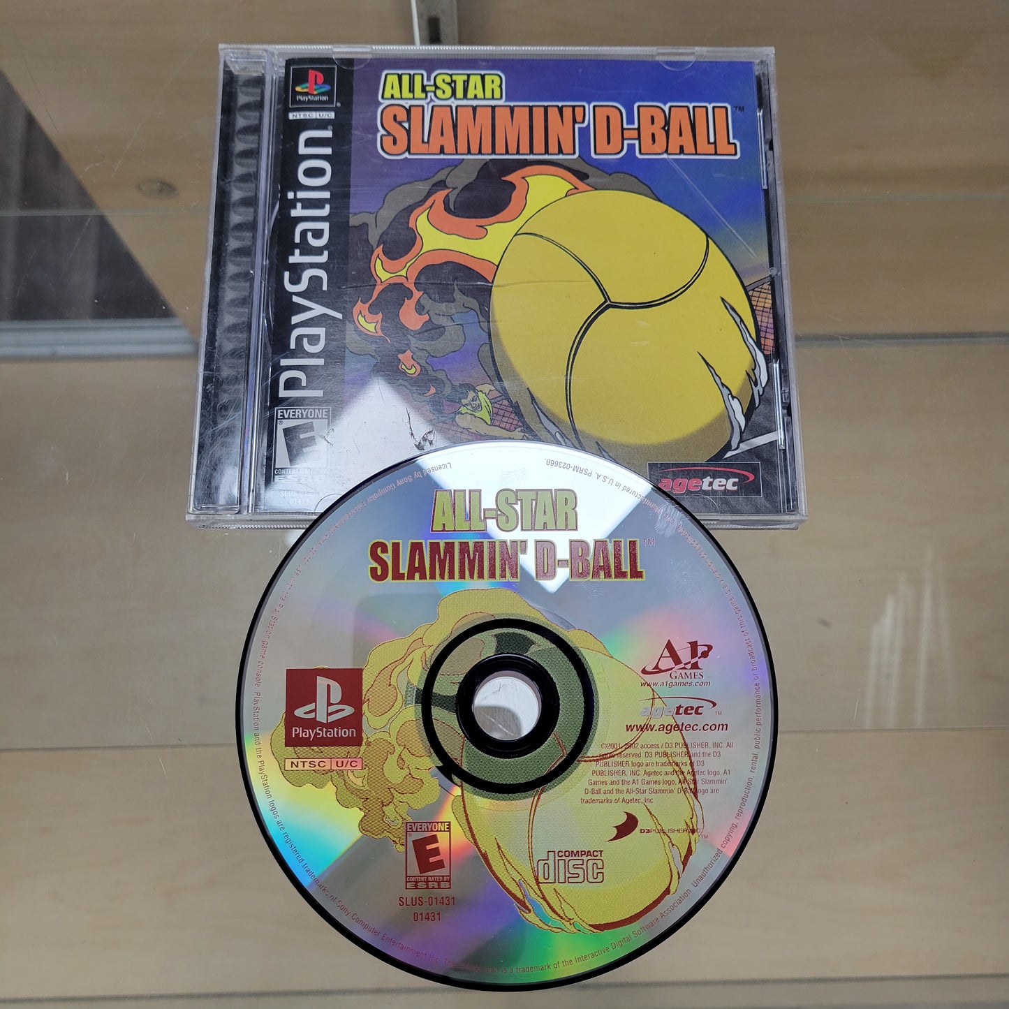 All Star Slammin D Ball Playstation 1
