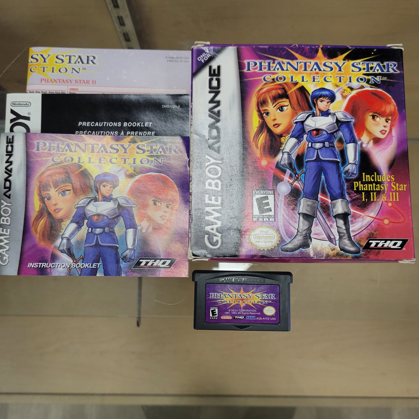 Phantasy Star Collection Gameboy Advance