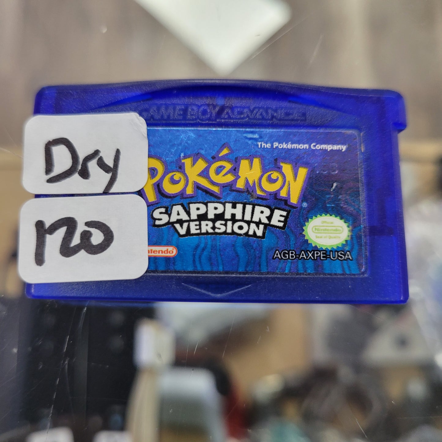 Pokémon Sapphire Version Nintendo Gameboy Authentic Dry Battery