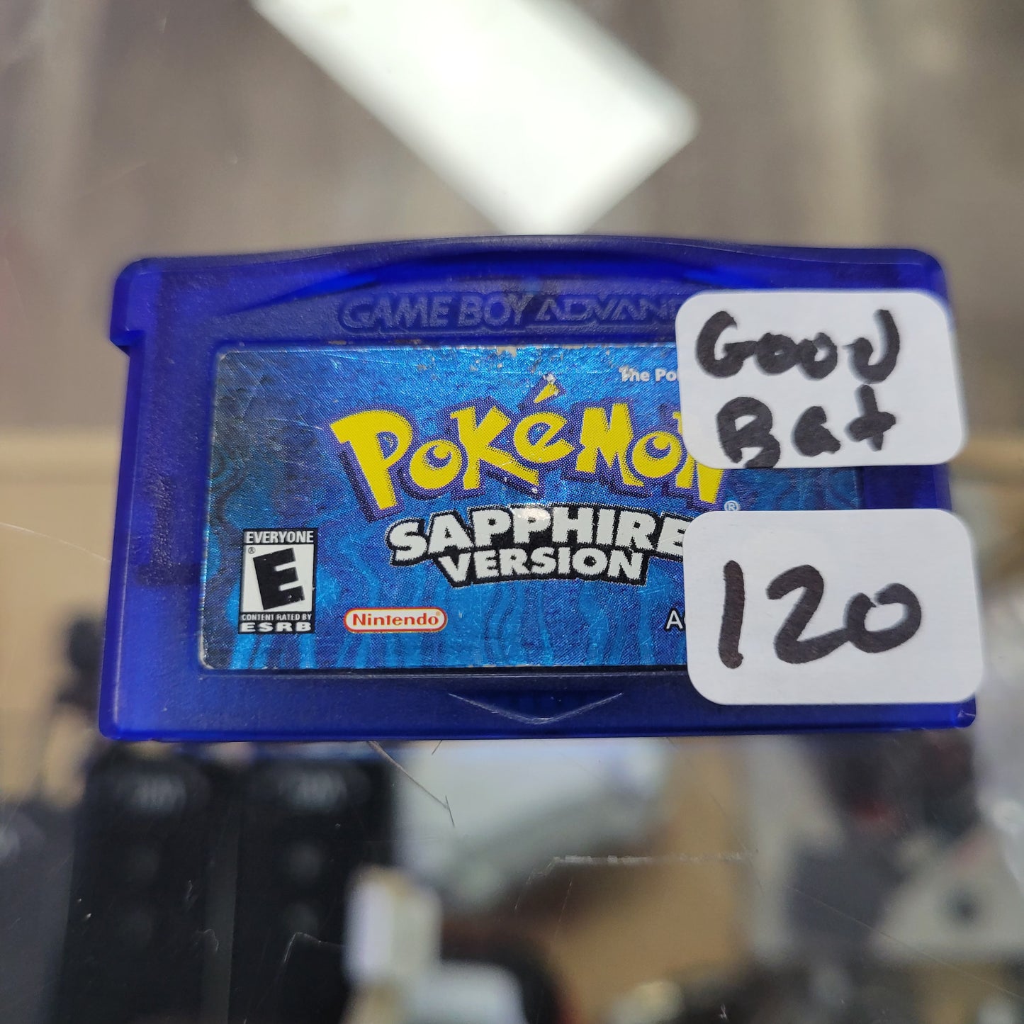Pokémon Sapphire Version Nintendo Gameboy Advance Good Battery