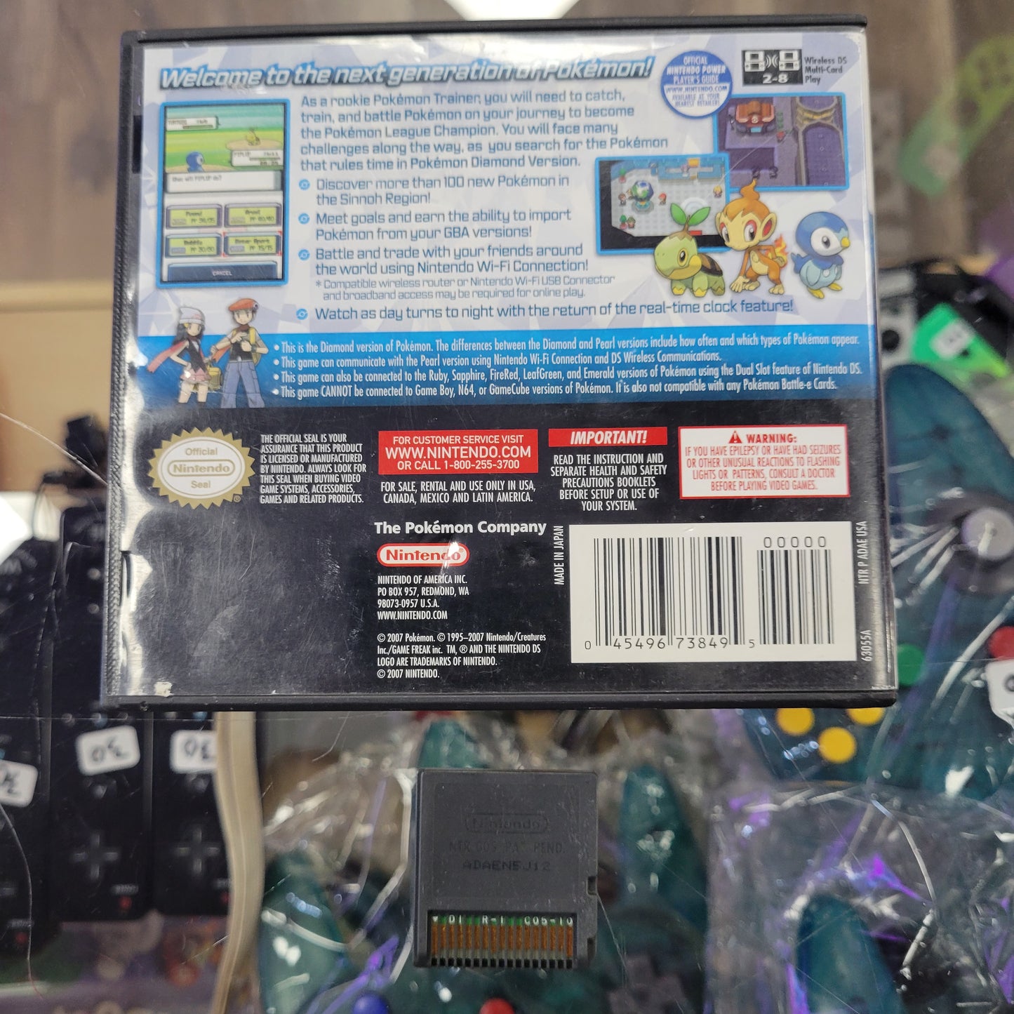 Pokémon Diamond Version Nintendo DS (Authentic)