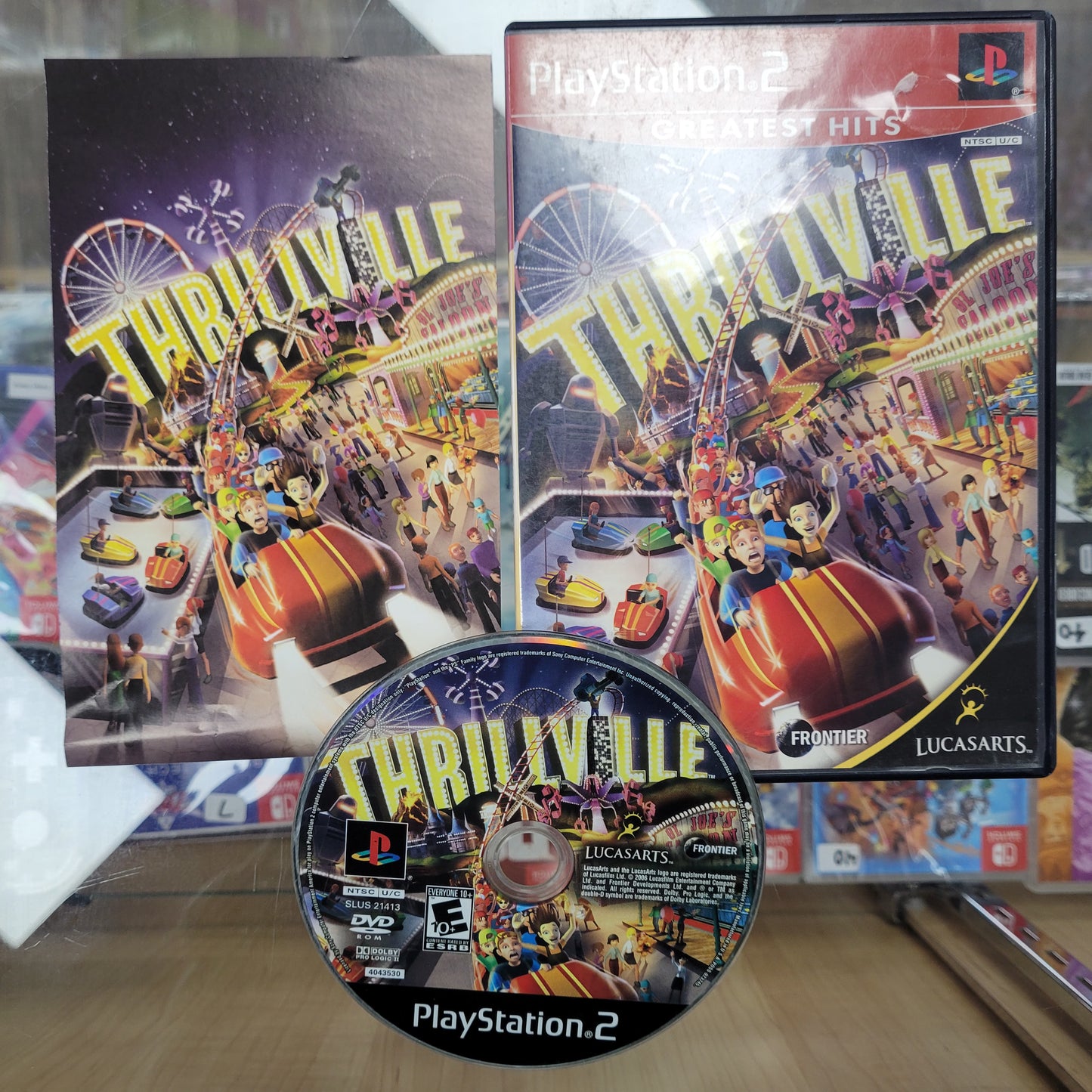 Thrillville Playstation 2 Greatest Hits