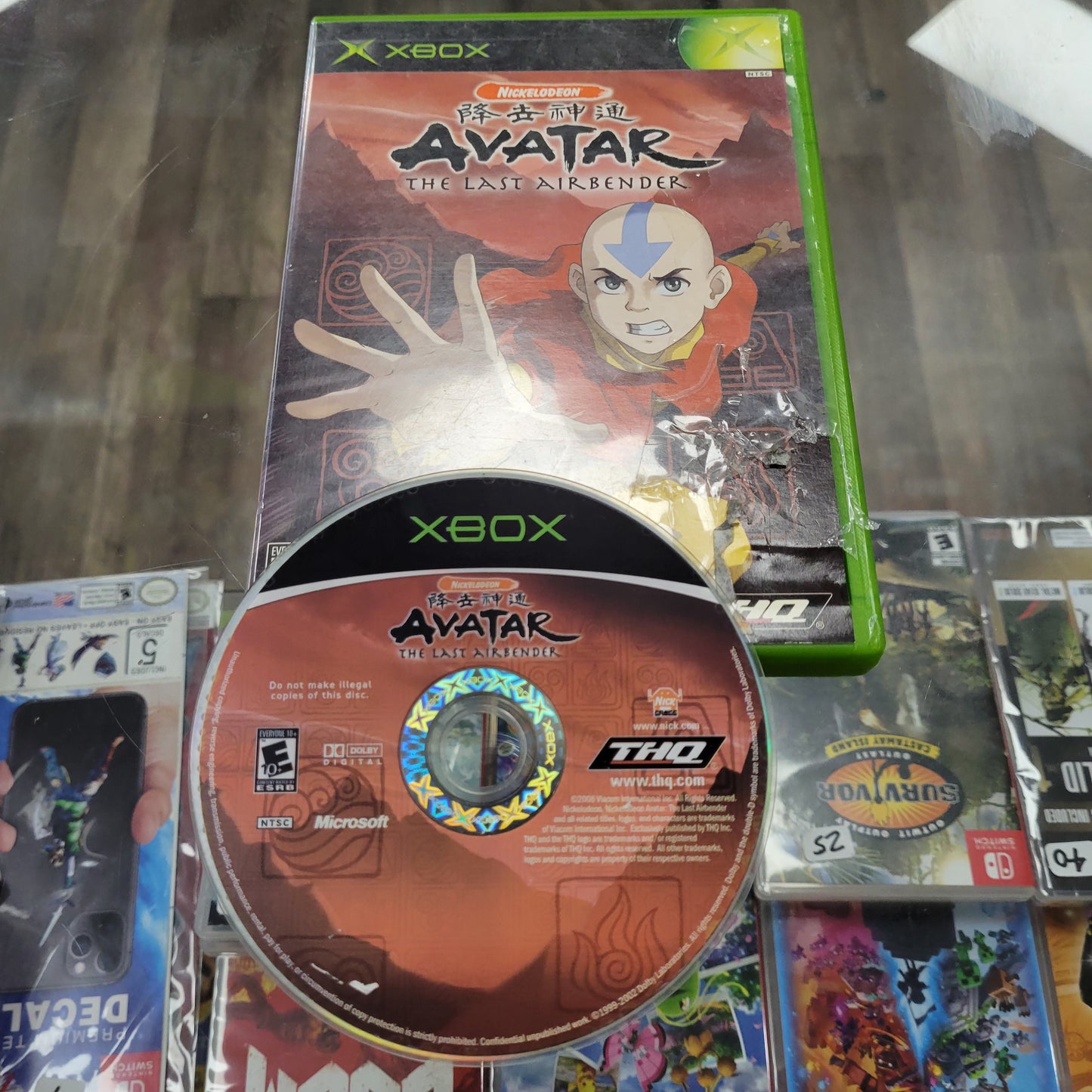 Avatar The Last Airbender The Game Original Xbox