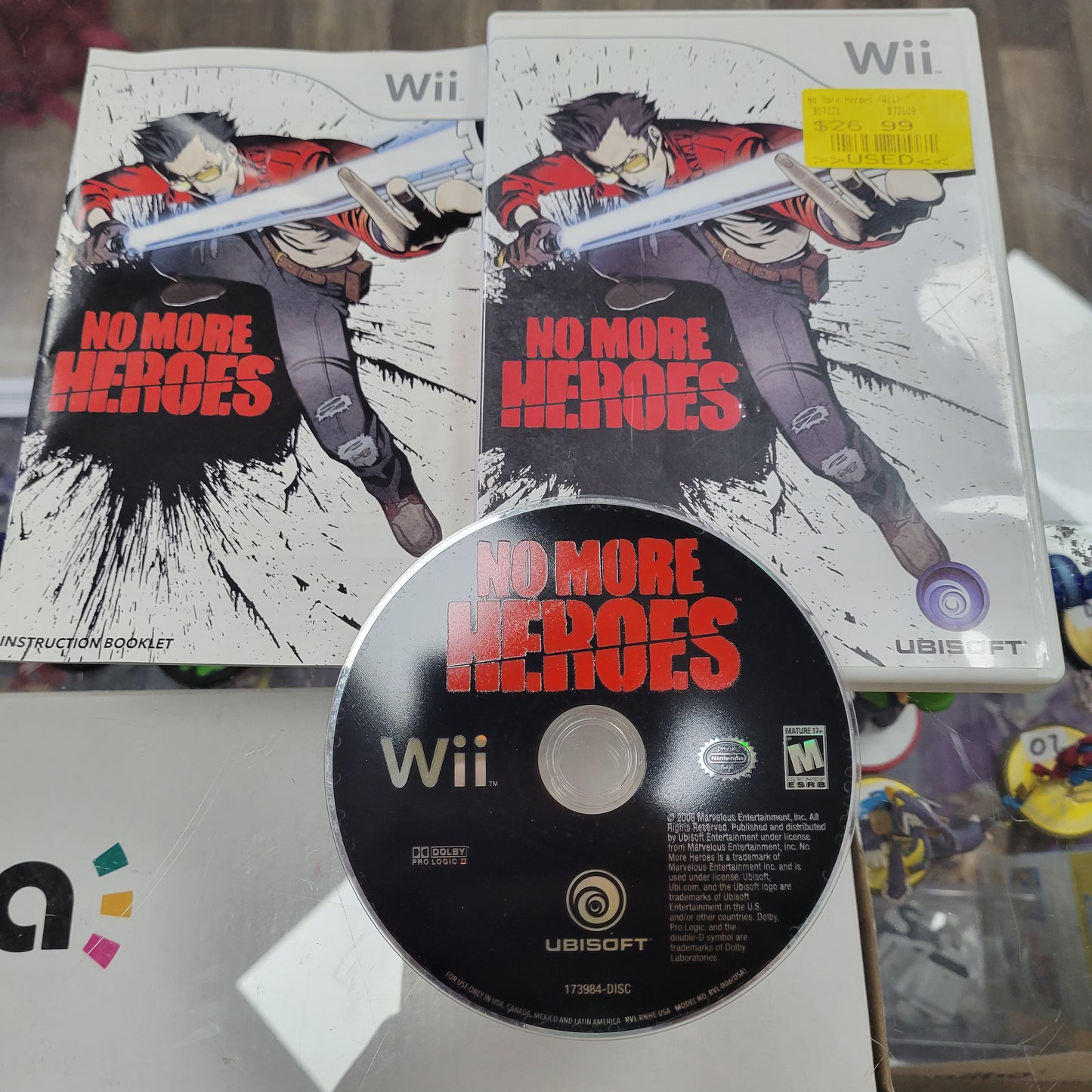 No More Heroes Nintendo Wii