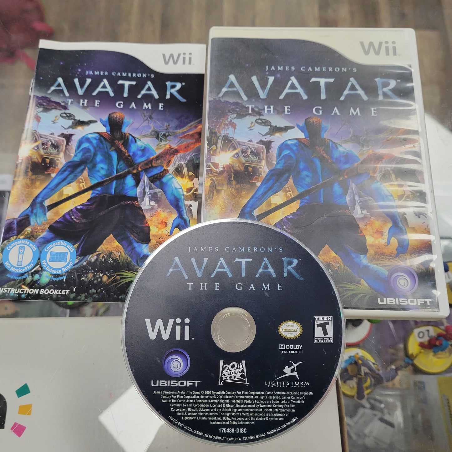 Avatar The Game Nintendo Wii