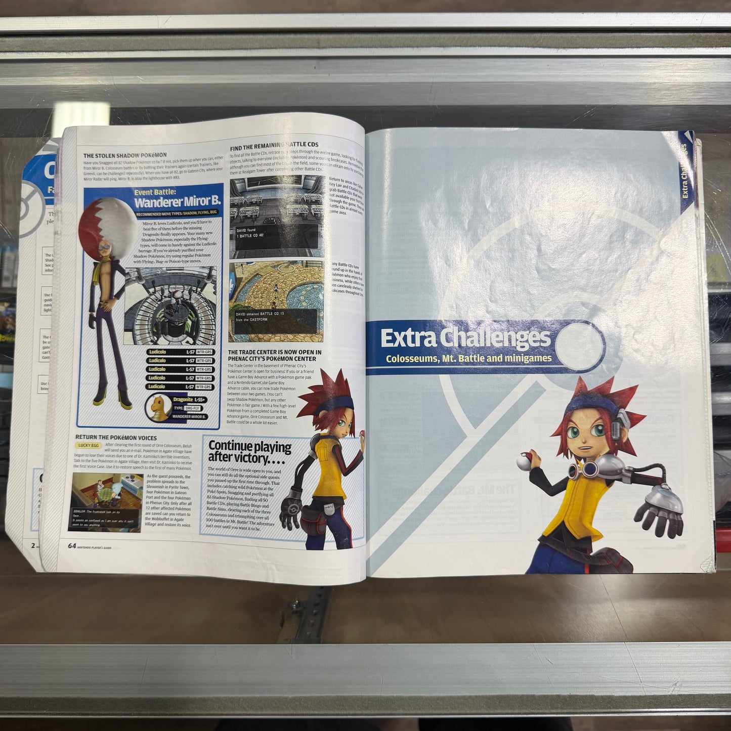 Pokémon Gale of Darkness Strategy Guide Nintendo GameCube