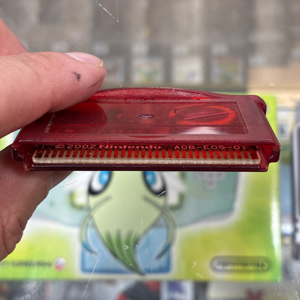 Pokémon Ruby (Authentic) (Working Battery) Nintendo Gameboy Advance (NO LABEL)