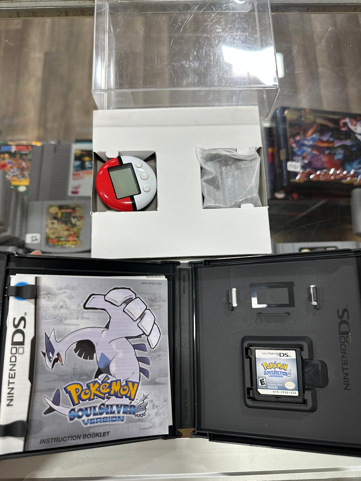 Pokémon Soulsilver Nintendo DS Big Box CIB - Clean Box