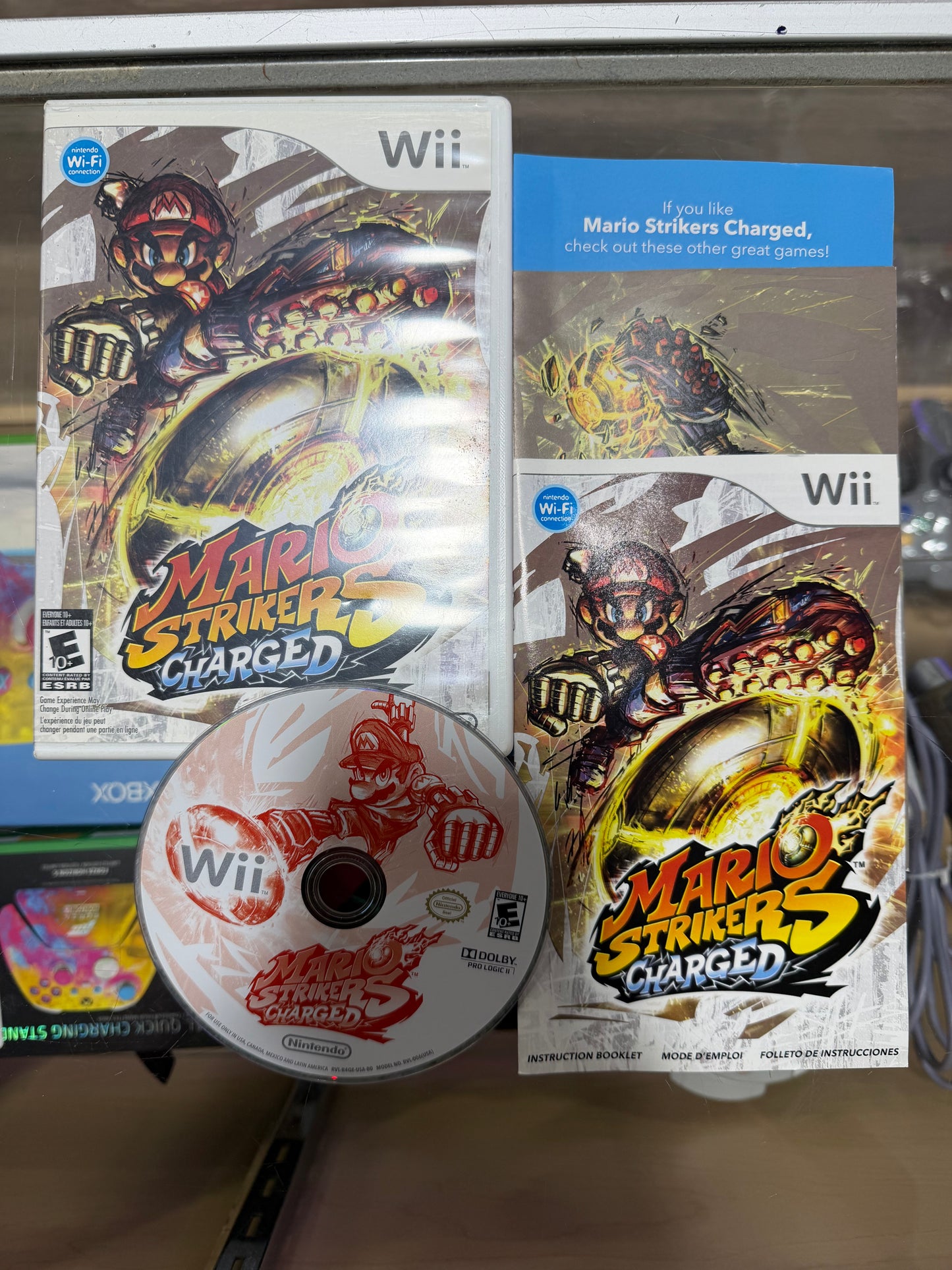 Mario Strikers Charged Nintendo Wii