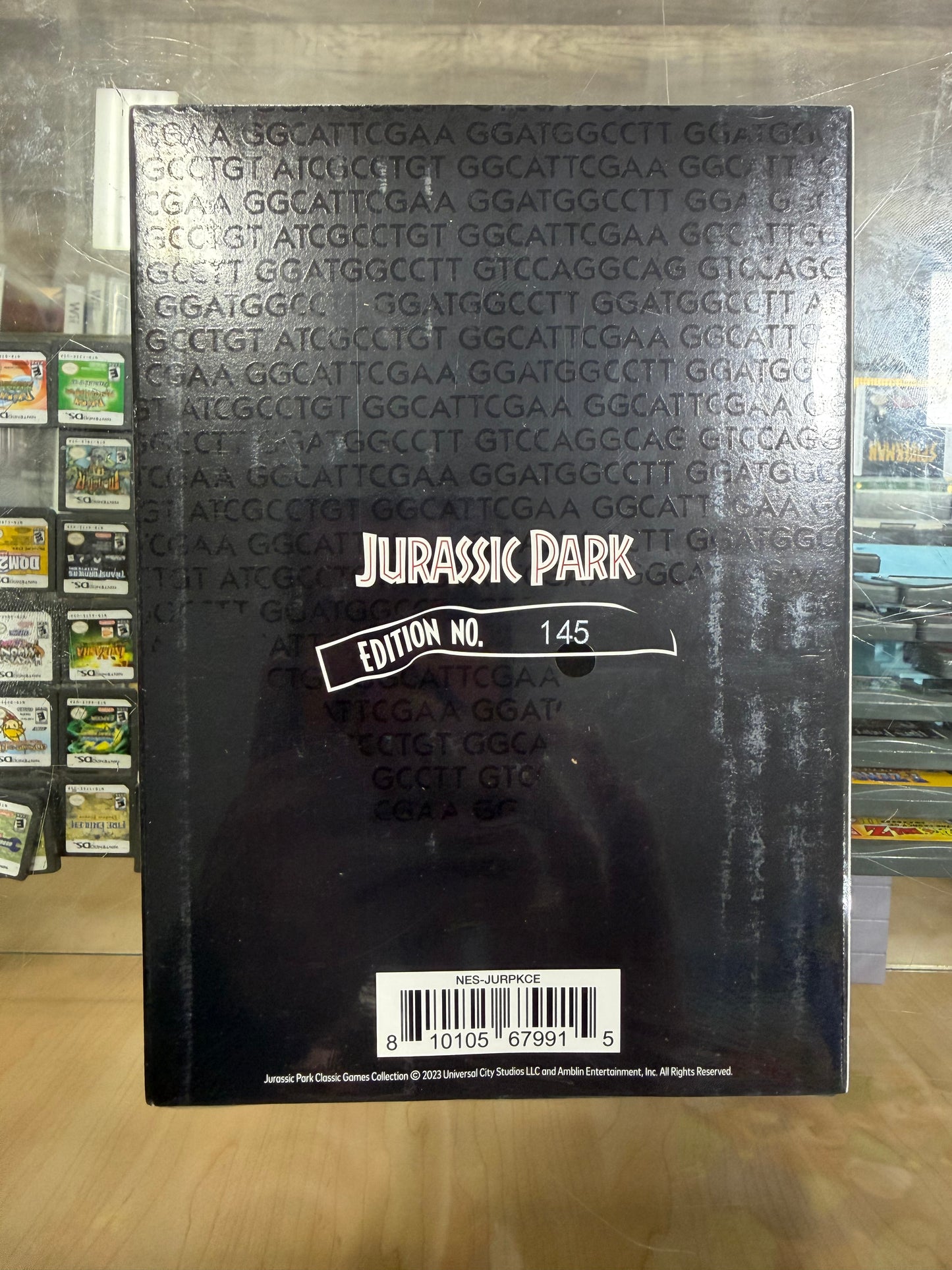 Sealed Jurassic Park Collectors Edition NES (Limited Run Games)