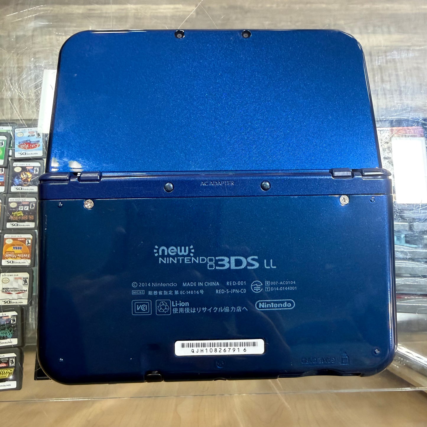 New Nintendo 3DS LL Metallic Blue JP Nintendo 3DS (US Region)