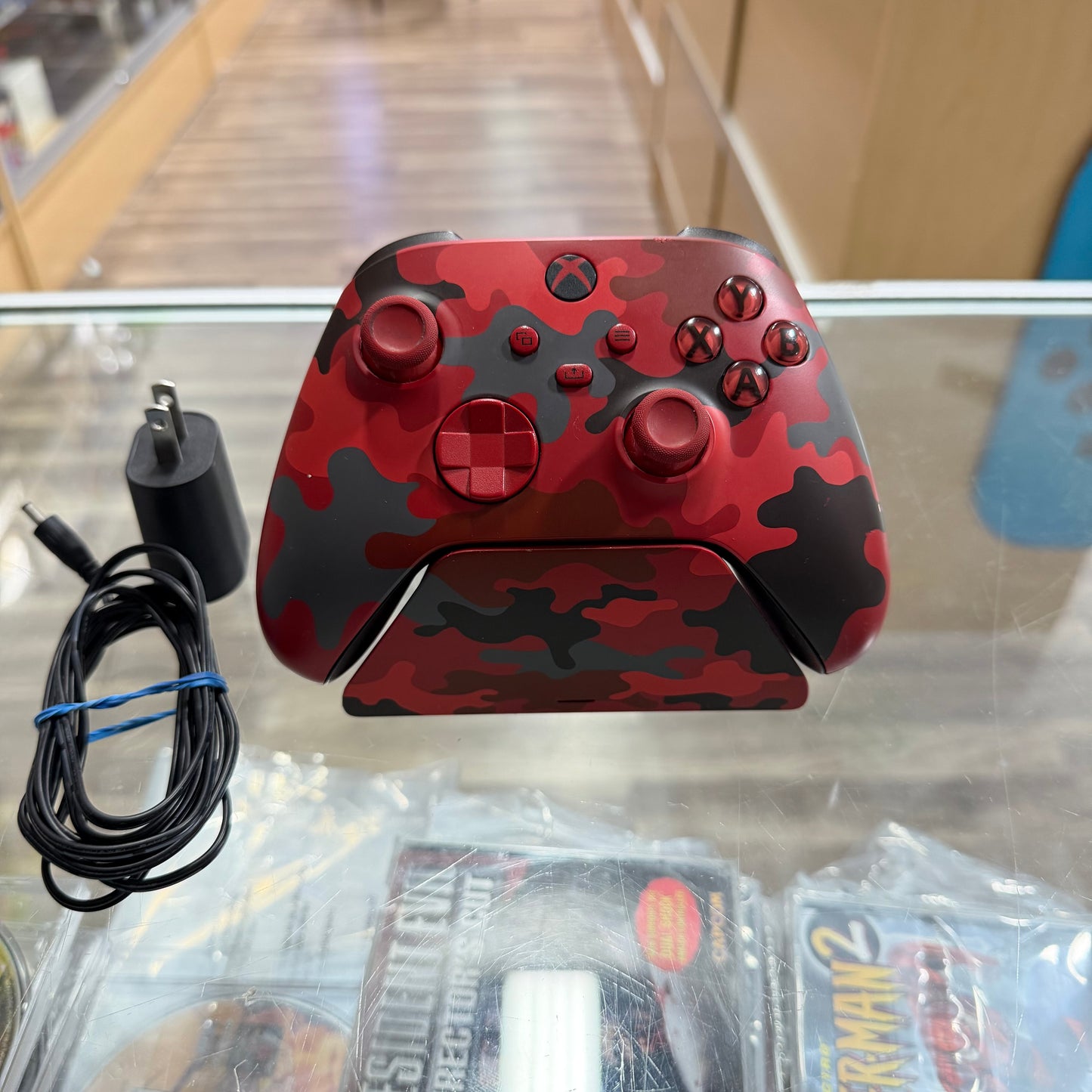 Red Daystrike Camo Controller Xbox Series X (Base Included)